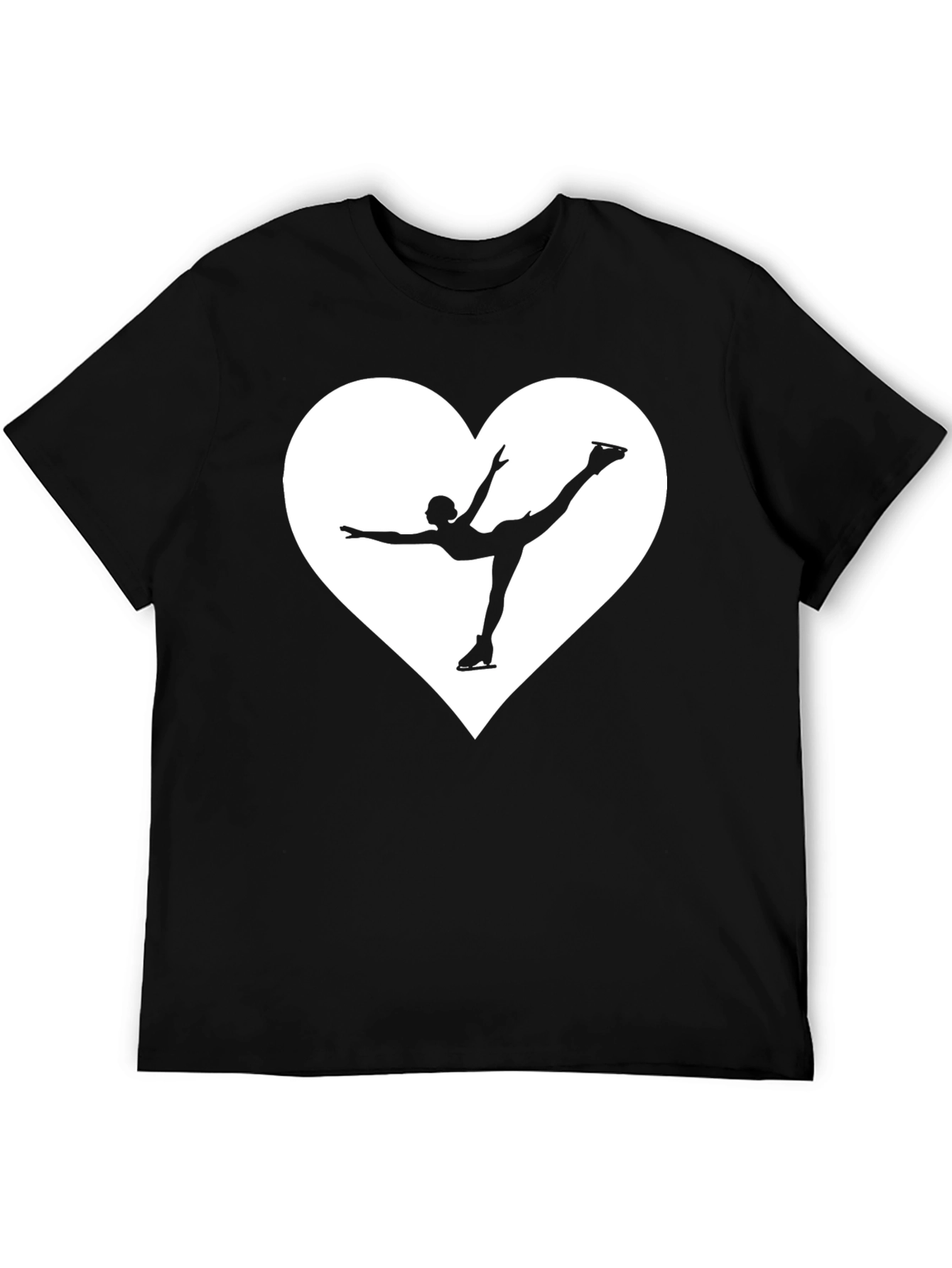 Ice Skating Heart T-Shirt