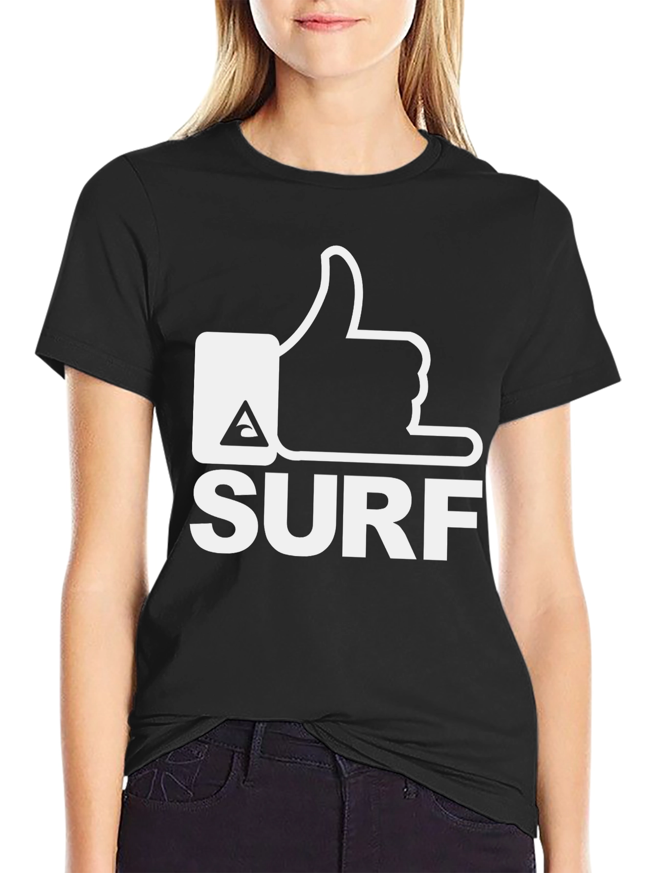 Surf Shaka Graphic Tee - Hang Loose Vibes