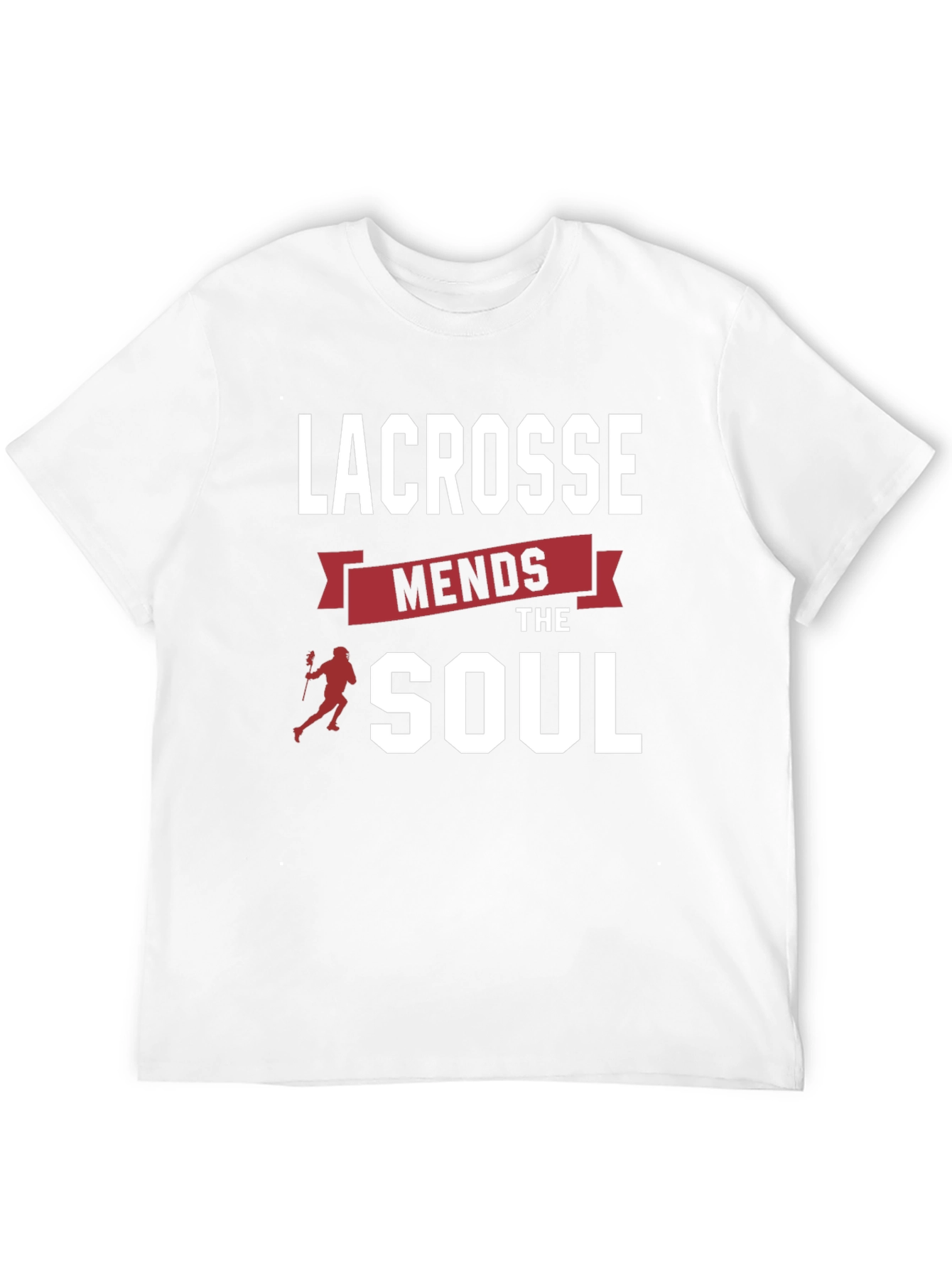 Lacrosse Mends the Soul Graphic T-Shirt