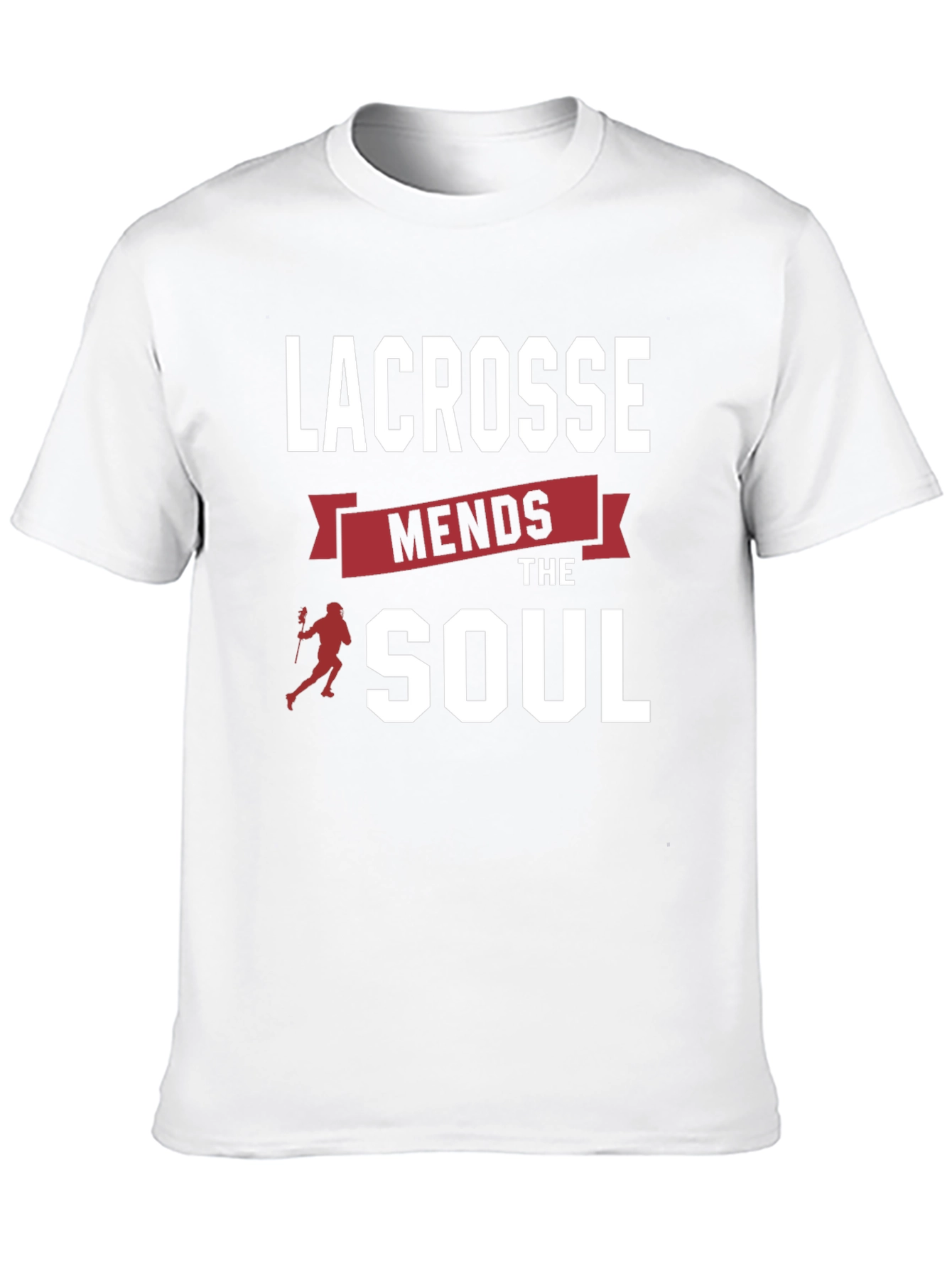 Lacrosse Mends the Soul Graphic T-Shirt