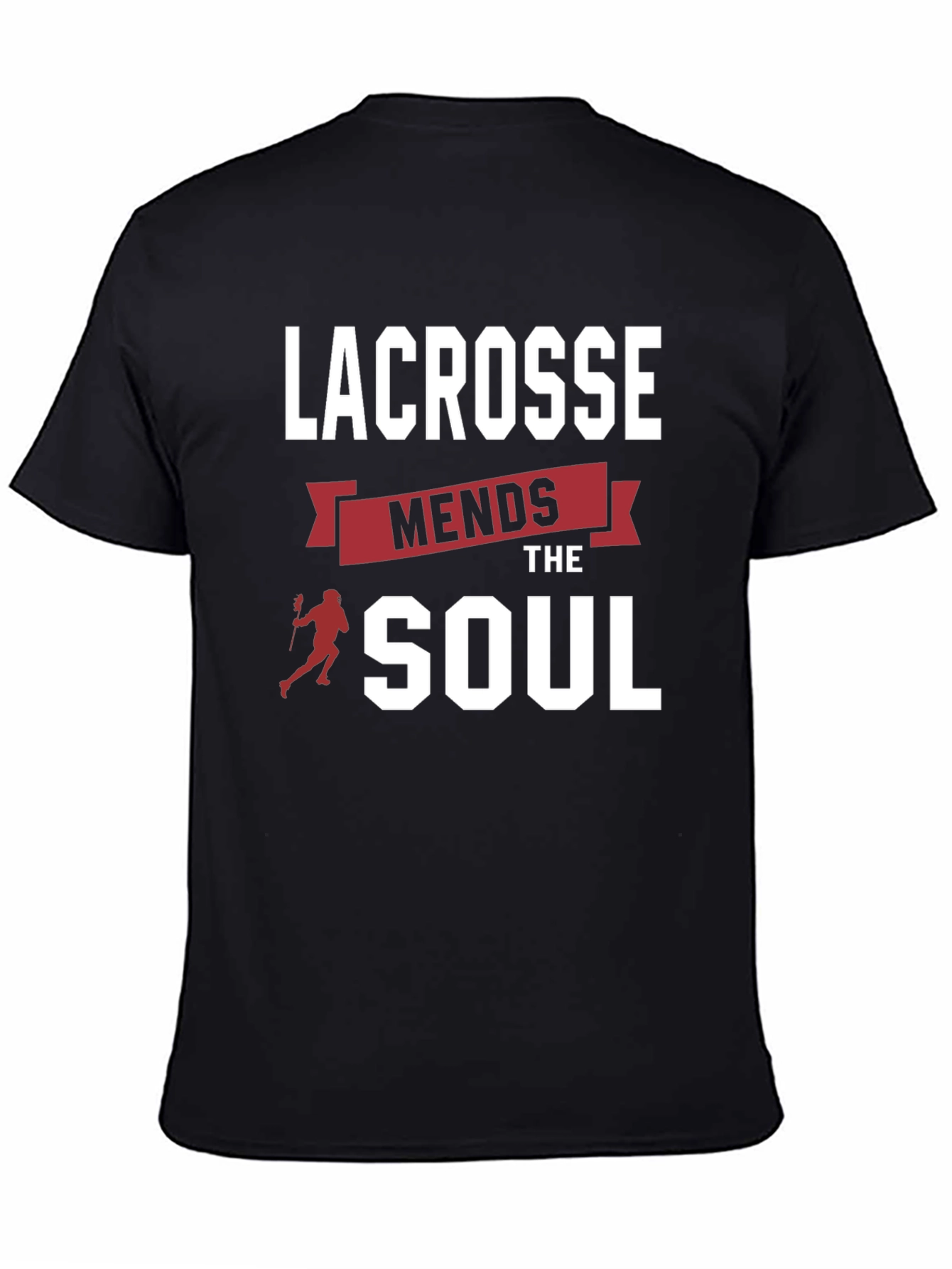 Lacrosse Mends the Soul Graphic T-Shirt