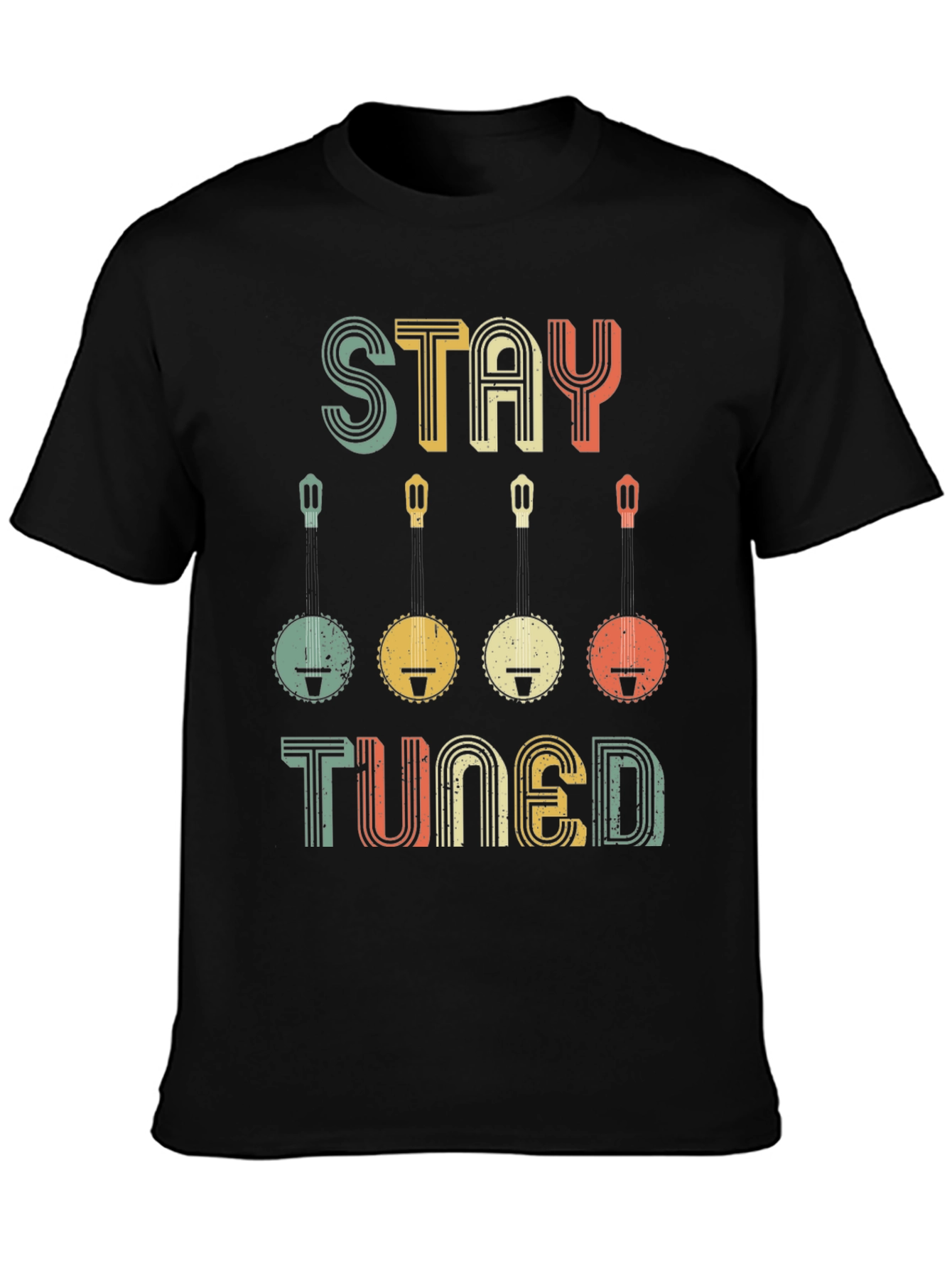 Stay Tuned Banjo Music T-Shirt