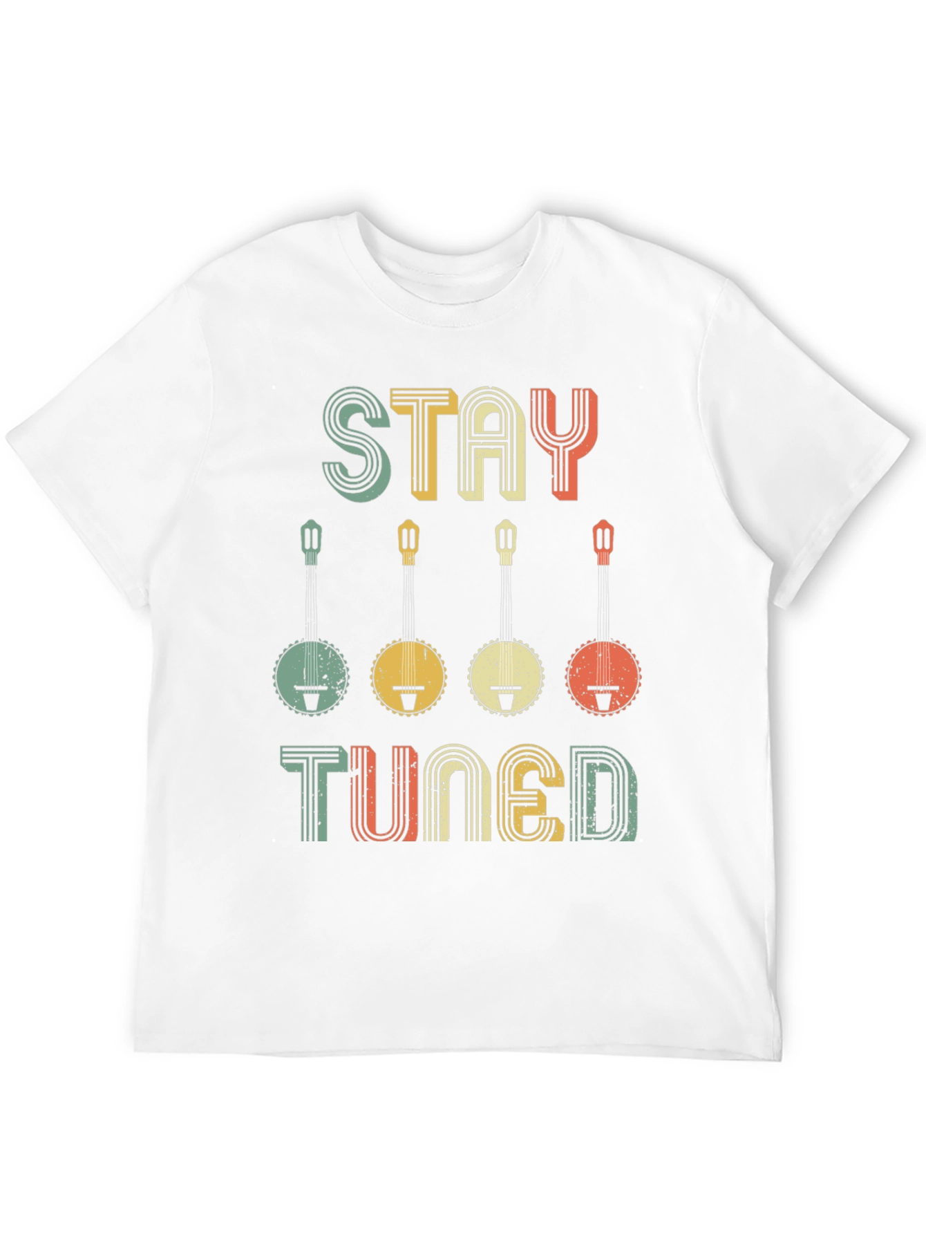 Stay Tuned Banjo Music T-Shirt