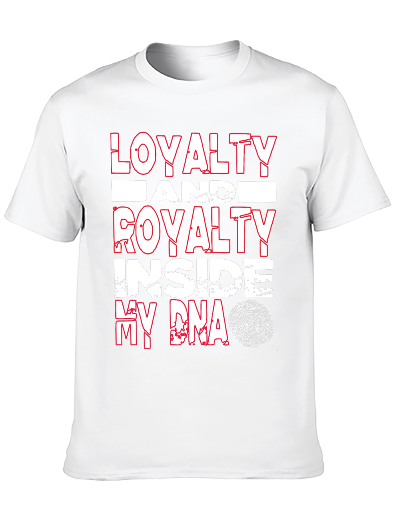 Loyalty & Royalty DNA Black Graphic Tee