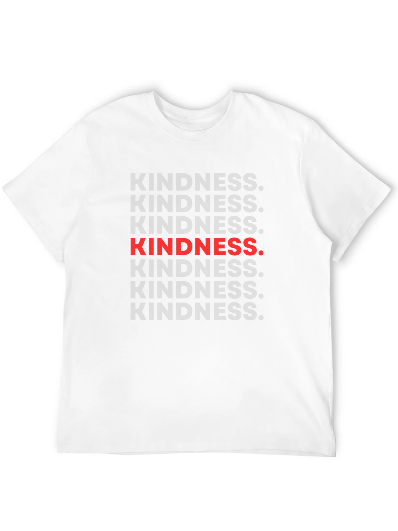 Kindness Graphic Tee - Soft Cotton Blend Shirt