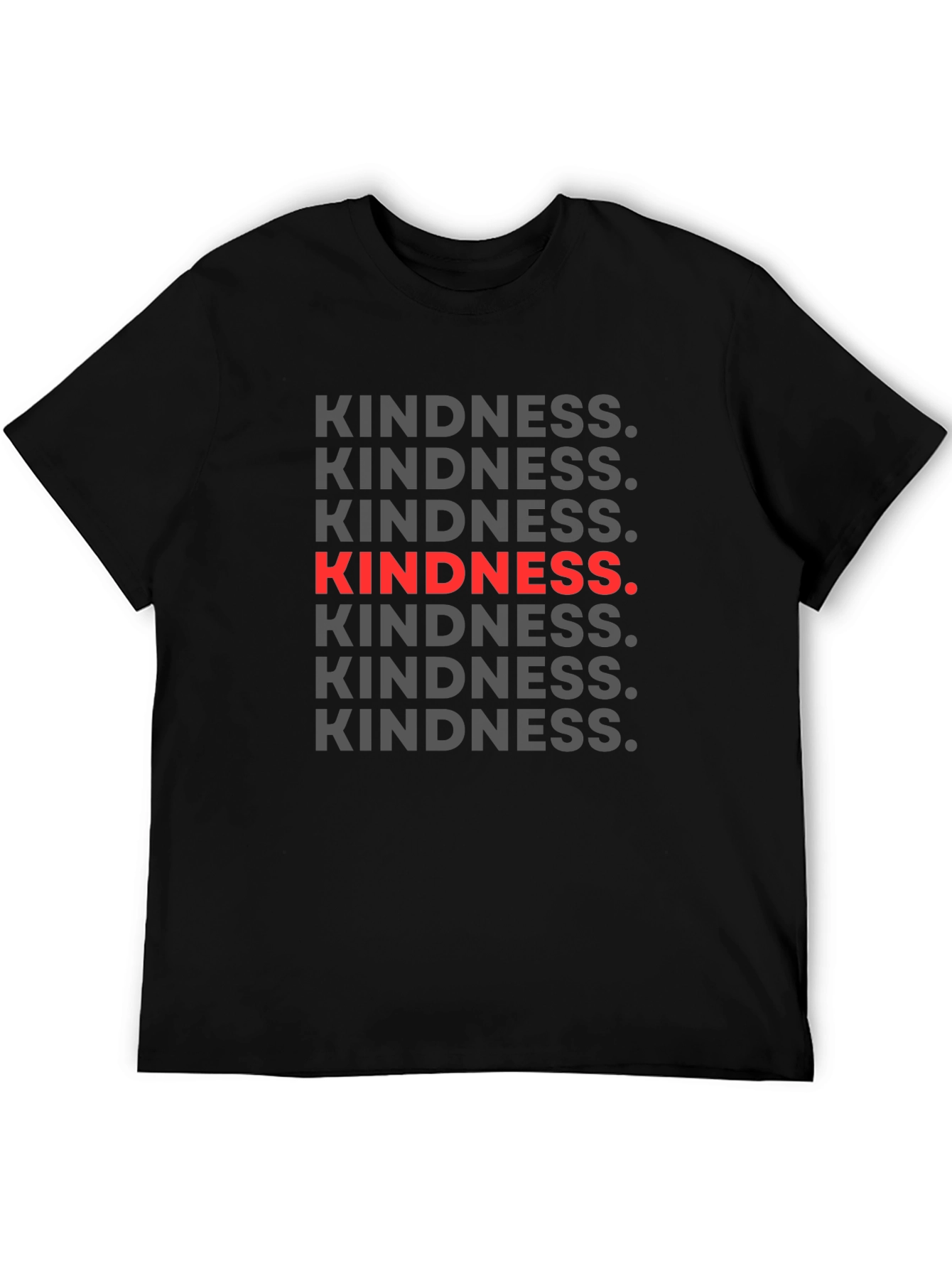 Kindness Graphic Tee - Soft Cotton Blend Shirt