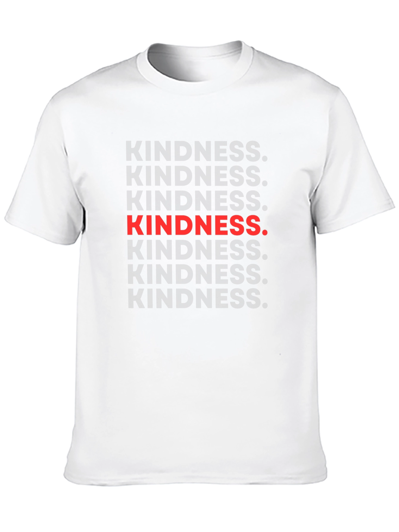 Kindness Graphic Tee - Soft Cotton Blend Shirt
