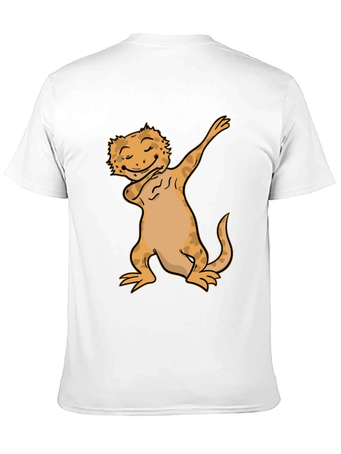 Dabbing Bearded Dragon Black T-Shirt