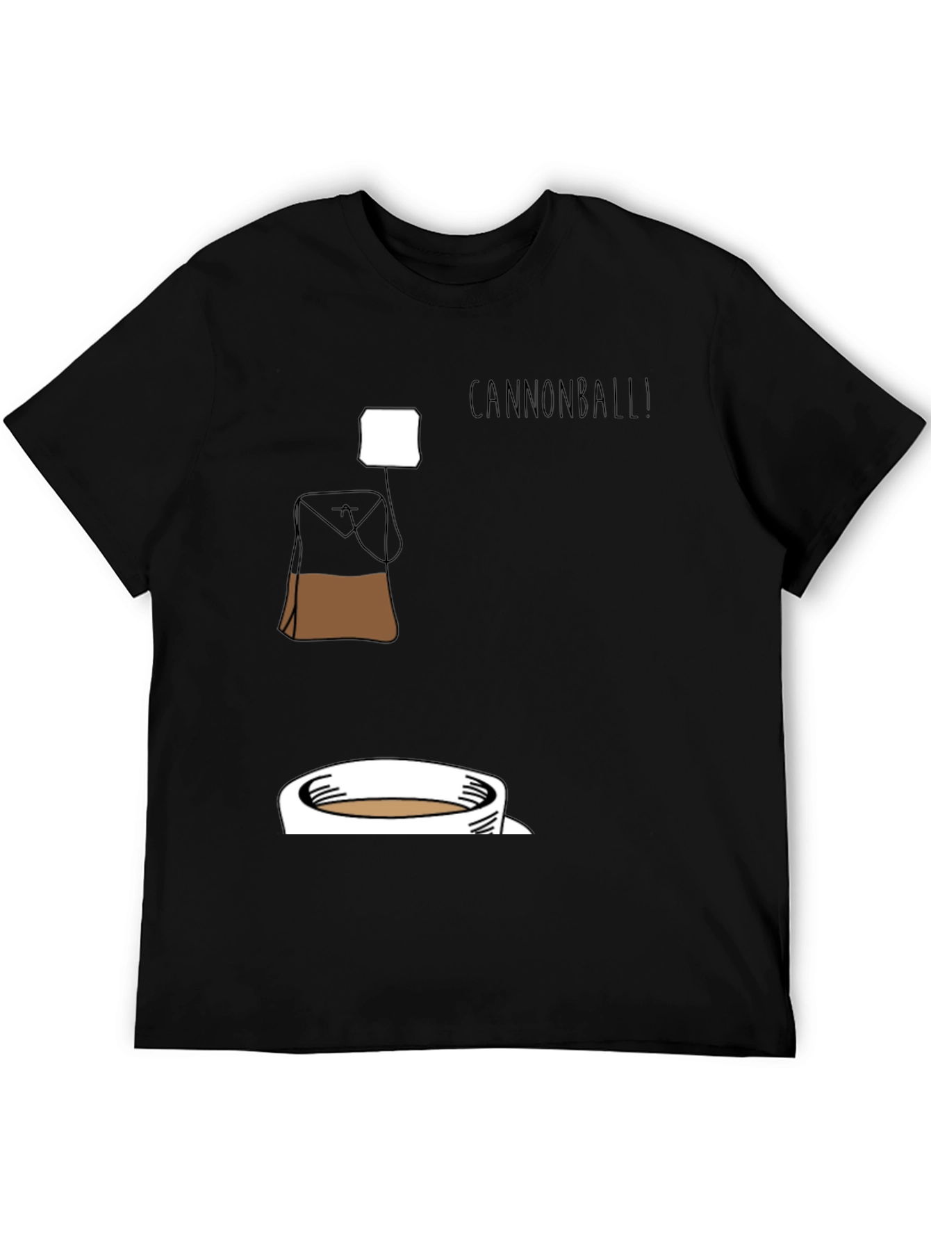 Cannonball Tea T-Shirt - Brewtiful Design!