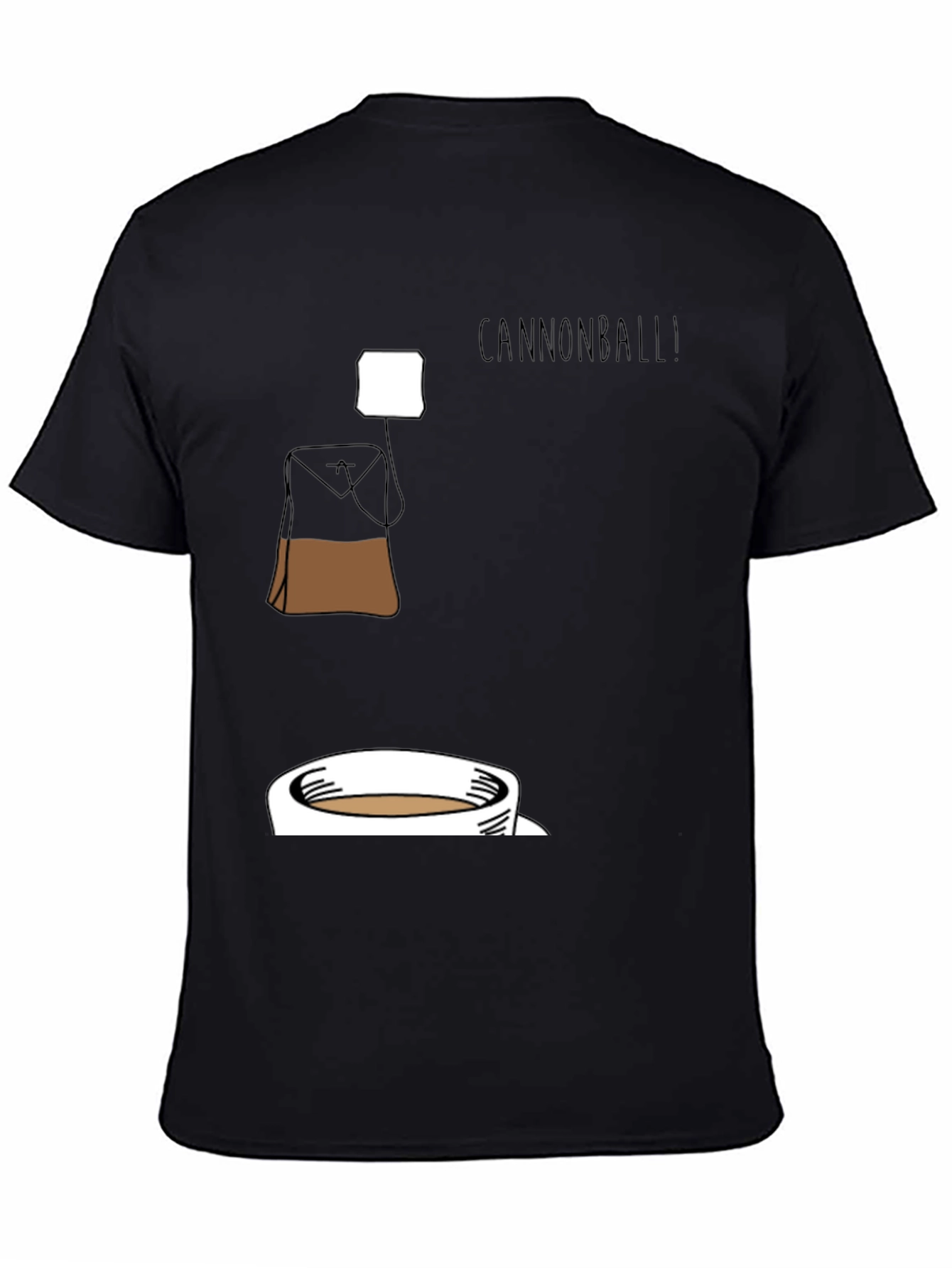 Cannonball Tea T-Shirt - Brewtiful Design!