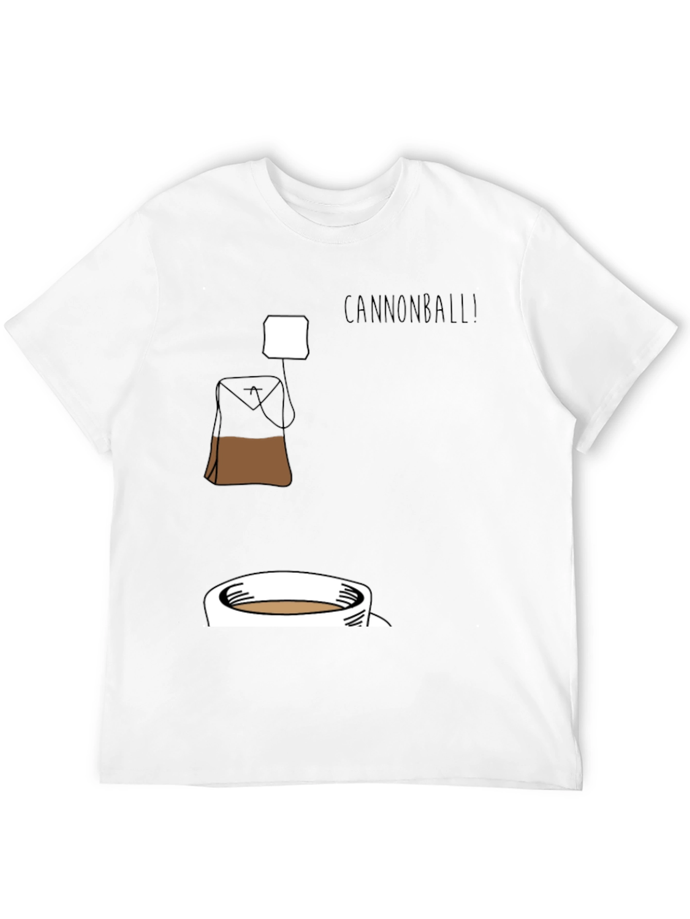 Cannonball Tea T-Shirt - Brewtiful Design!
