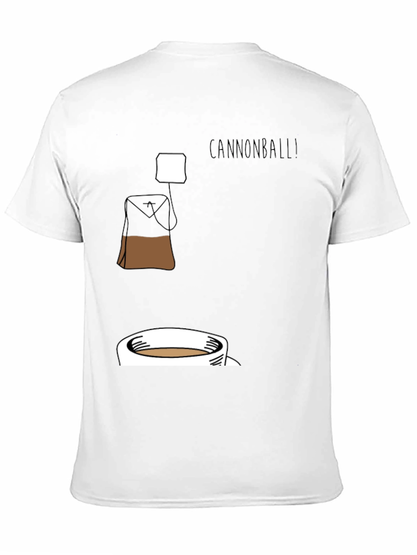 Cannonball Tea T-Shirt - Brewtiful Design!