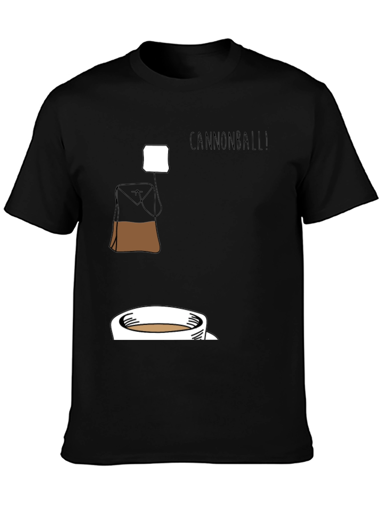 Cannonball Tea T-Shirt - Brewtiful Design!