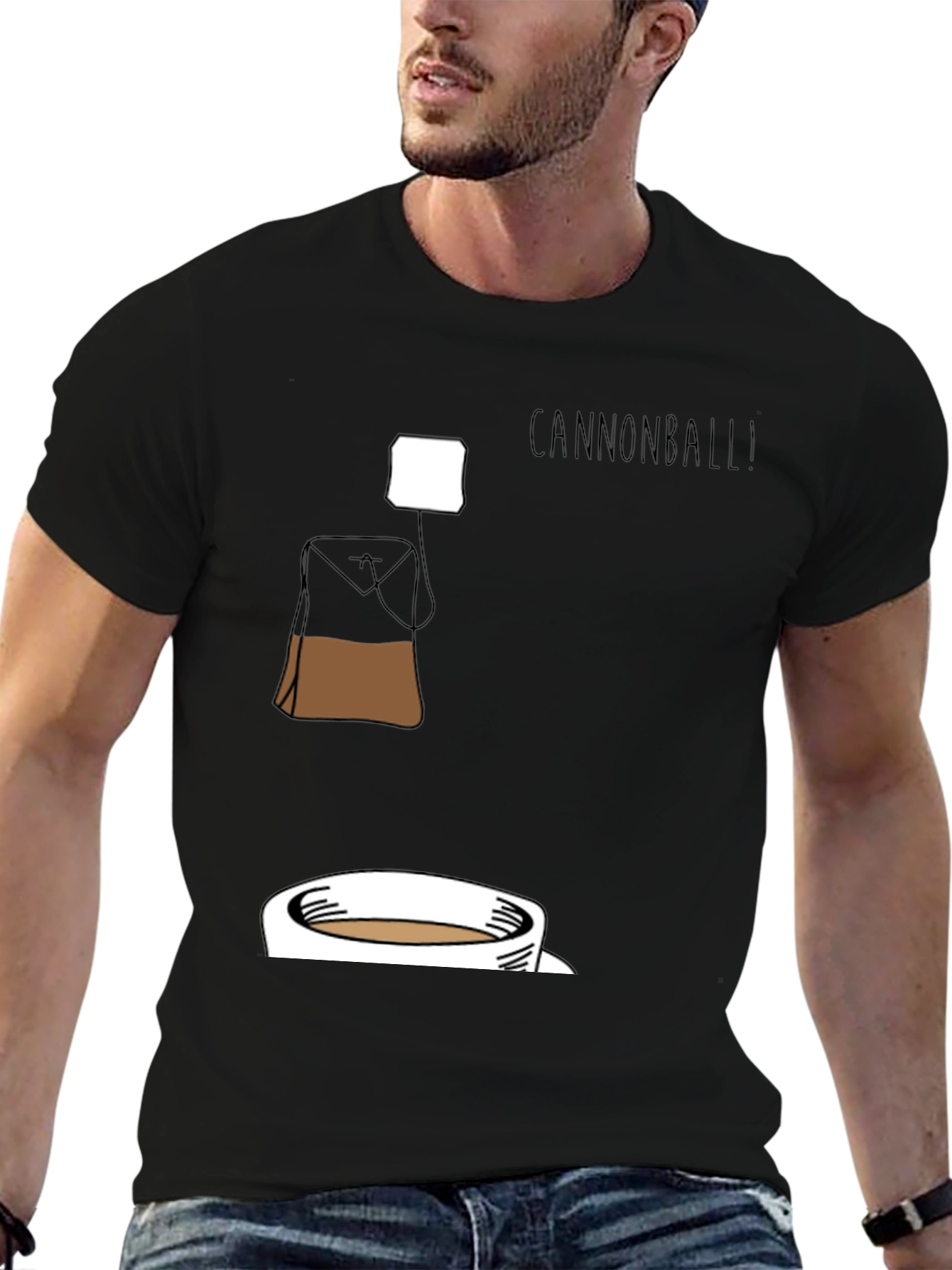 Cannonball Tea T-Shirt - Brewtiful Design!