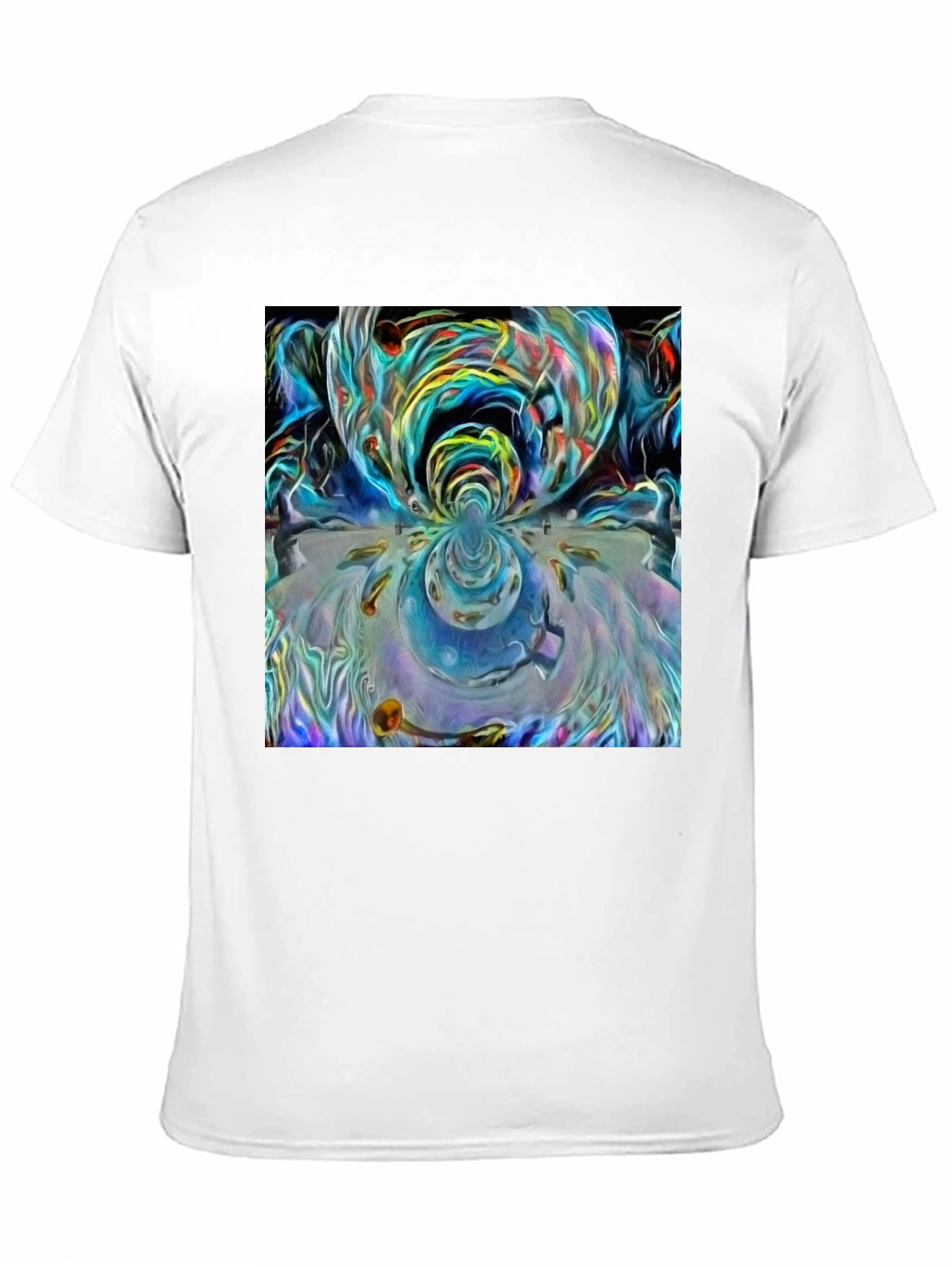 Surreal Art Graphic Tee - Modern Abstract Design