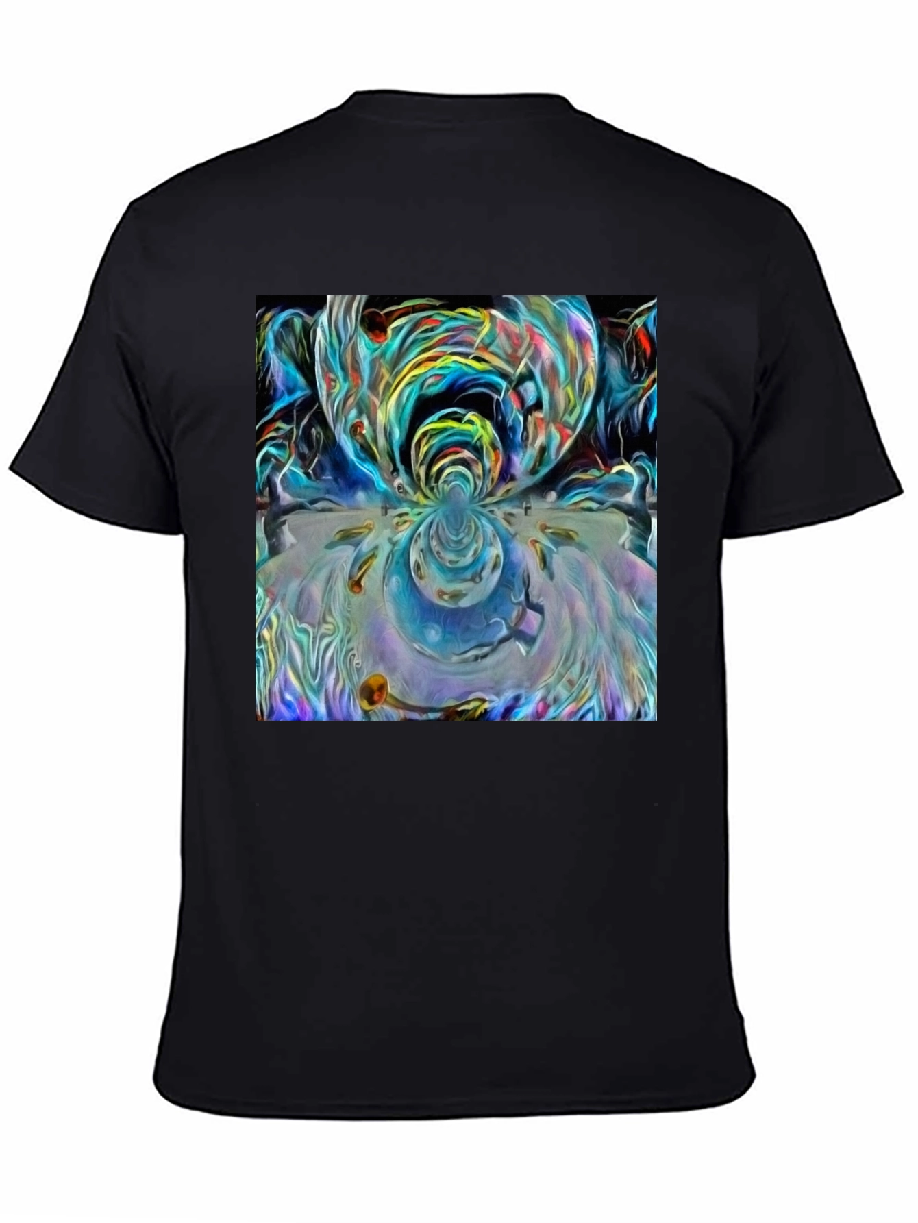 Surreal Art Graphic Tee - Modern Abstract Design