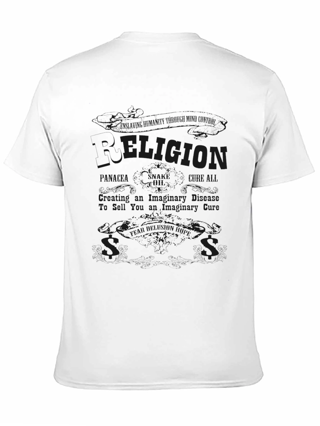 Religion Creates Disease T-Shirt
