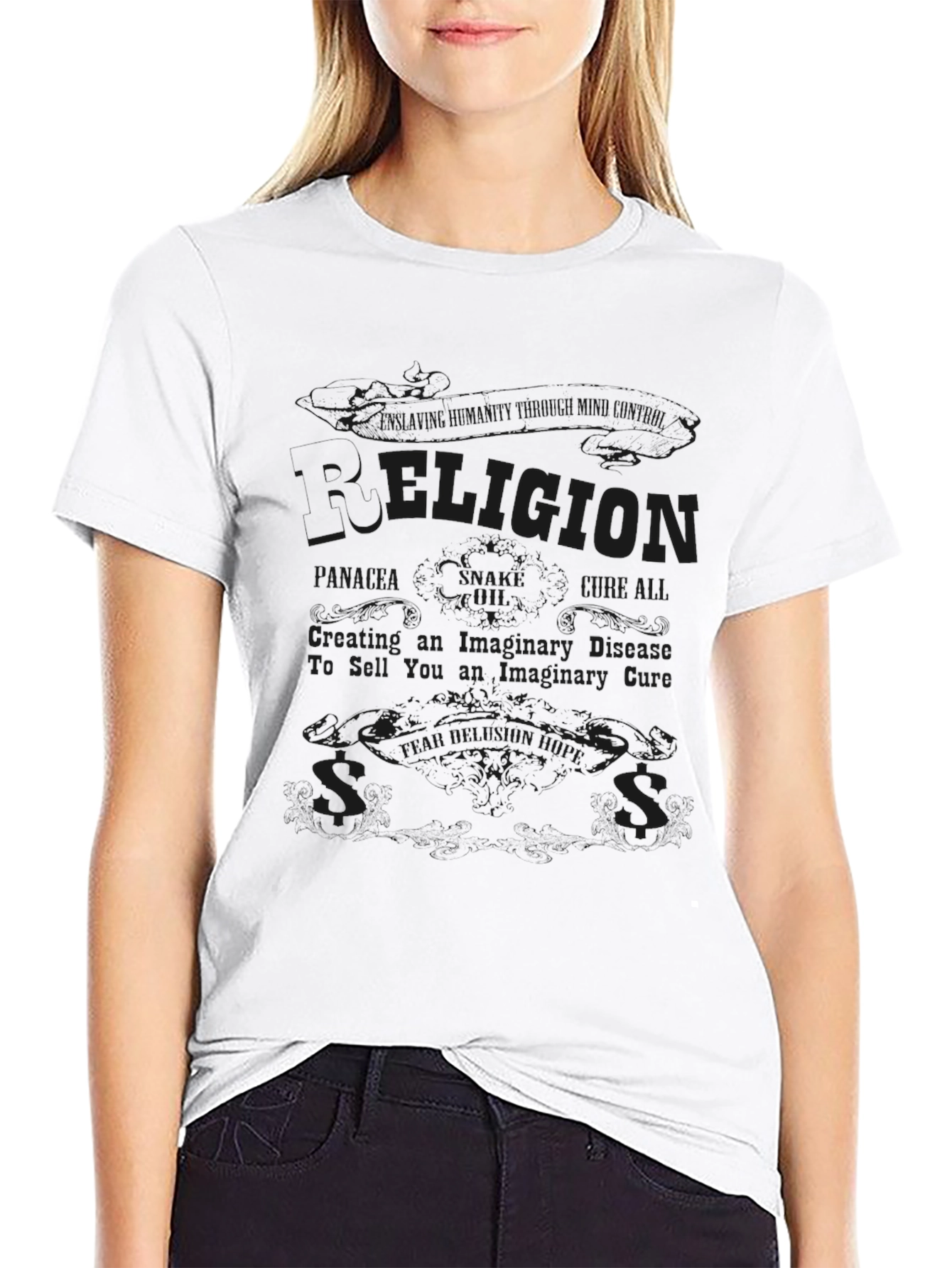 Religion Creates Disease T-Shirt
