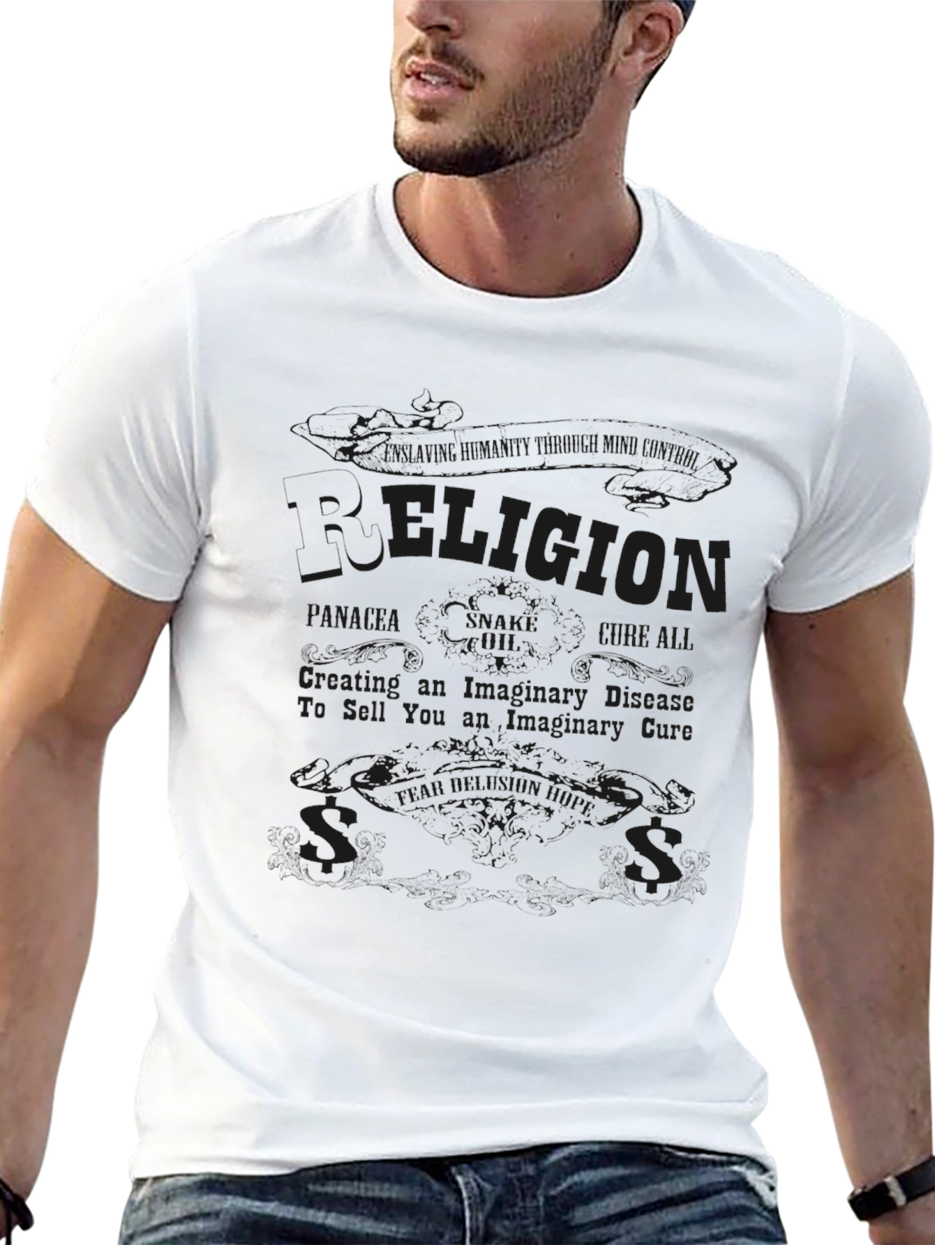 Religion Creates Disease T-Shirt