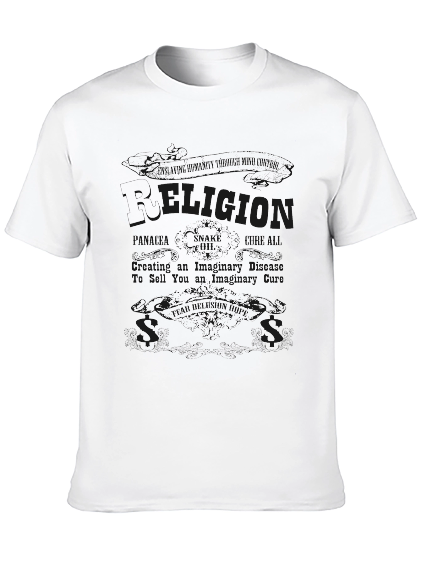 Religion Creates Disease T-Shirt