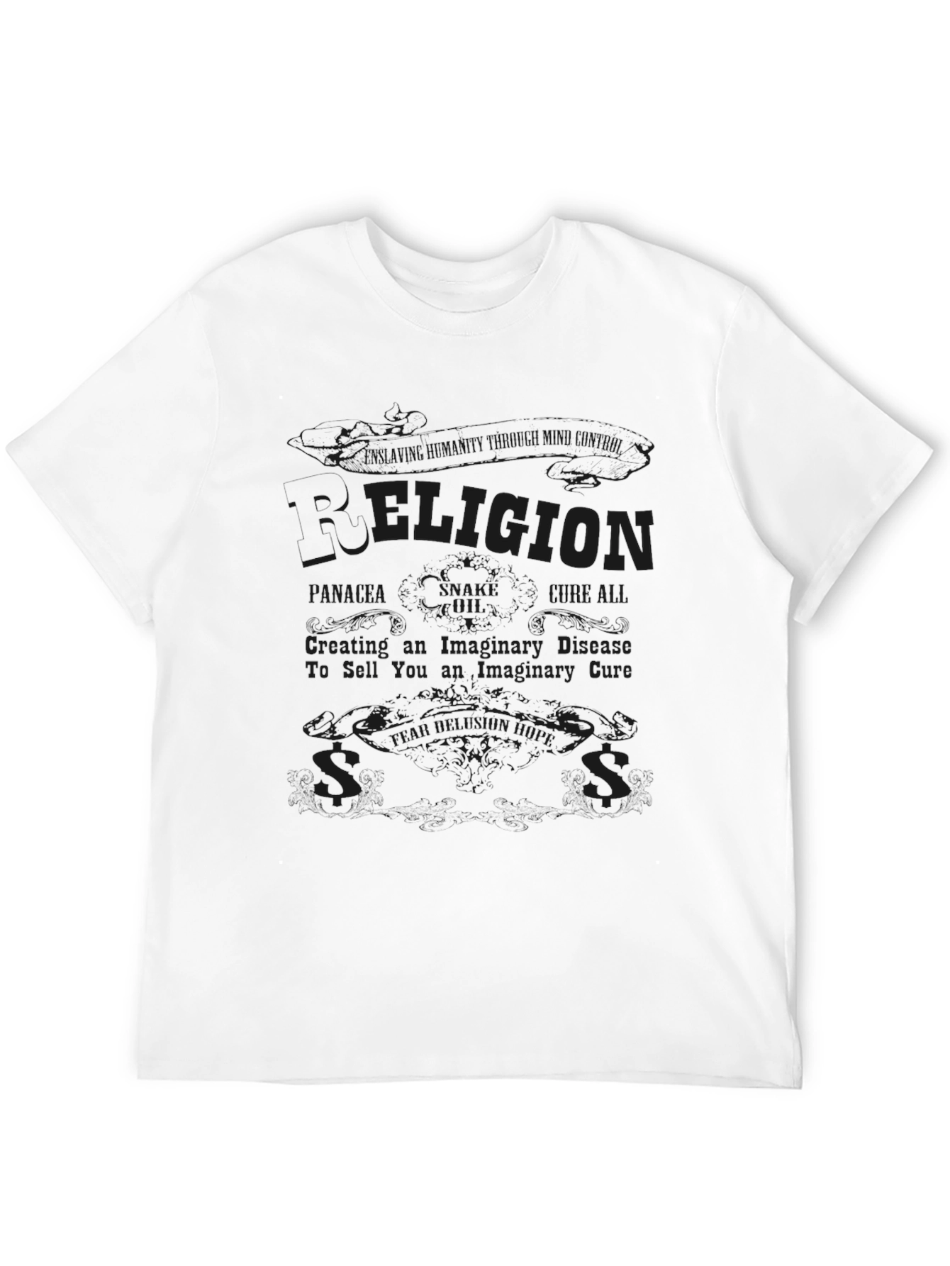 Religion Creates Disease T-Shirt
