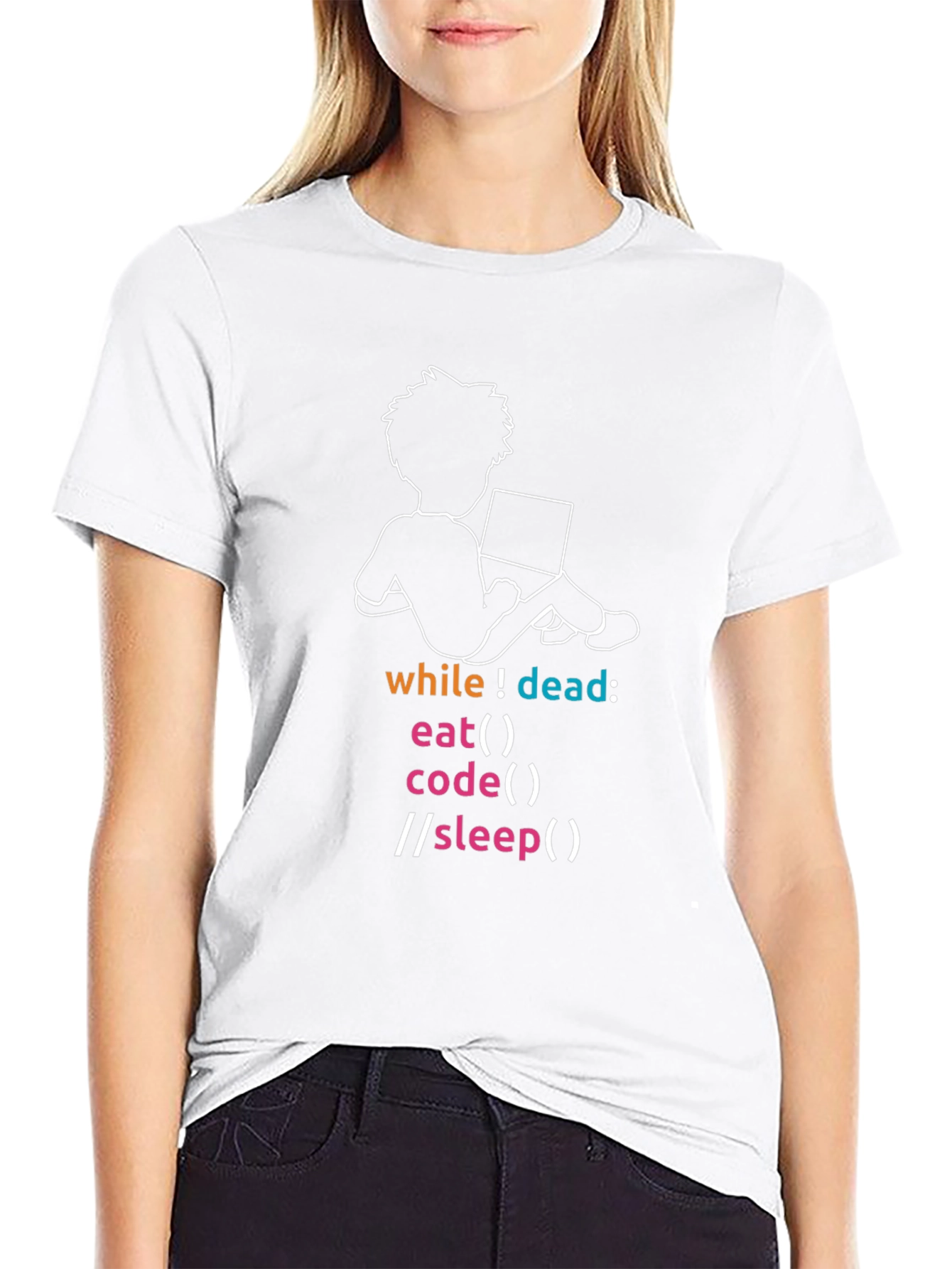 Coders Life T-Shirt - Eat Code Sleep Repeat