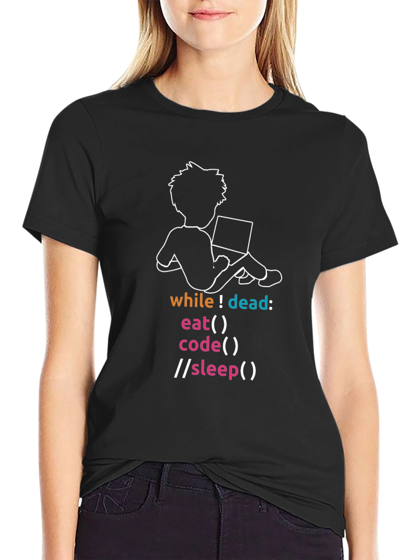 Coders Life T-Shirt - Eat Code Sleep Repeat