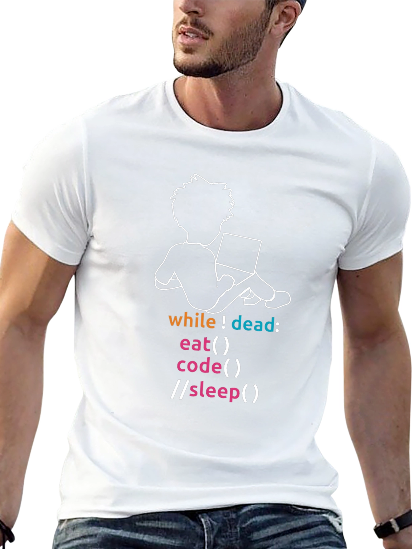 Coders Life T-Shirt - Eat Code Sleep Repeat