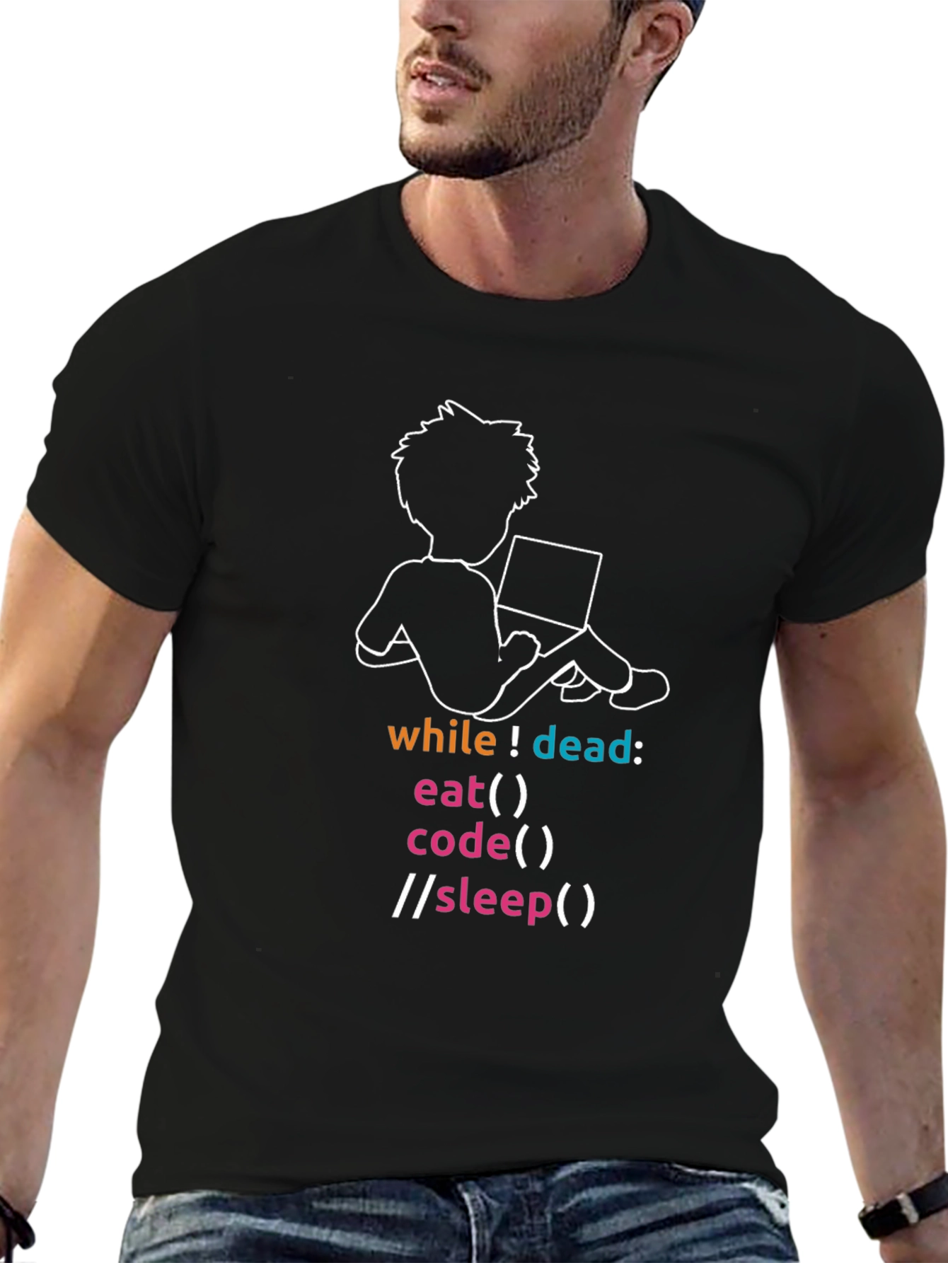 Coders Life T-Shirt - Eat Code Sleep Repeat
