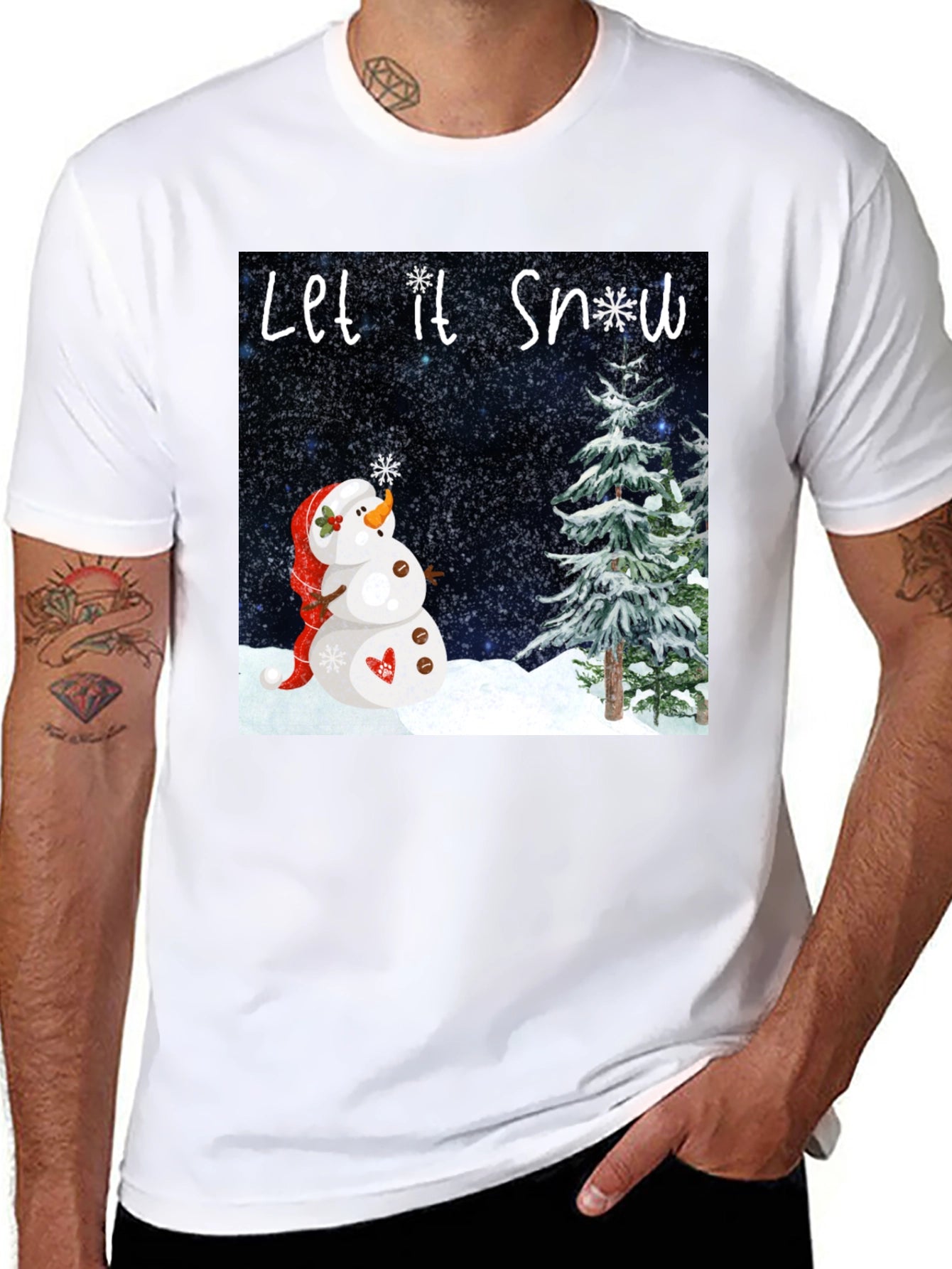 Let it Snow Holiday T-Shirt