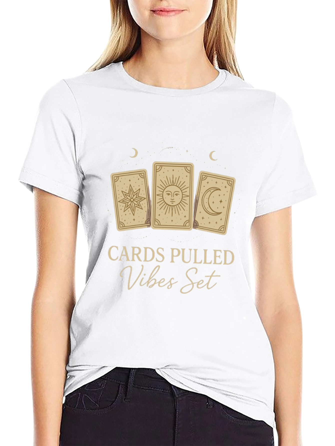 Tarot Cards Pulled Vibes Set Graphic T-Shirt