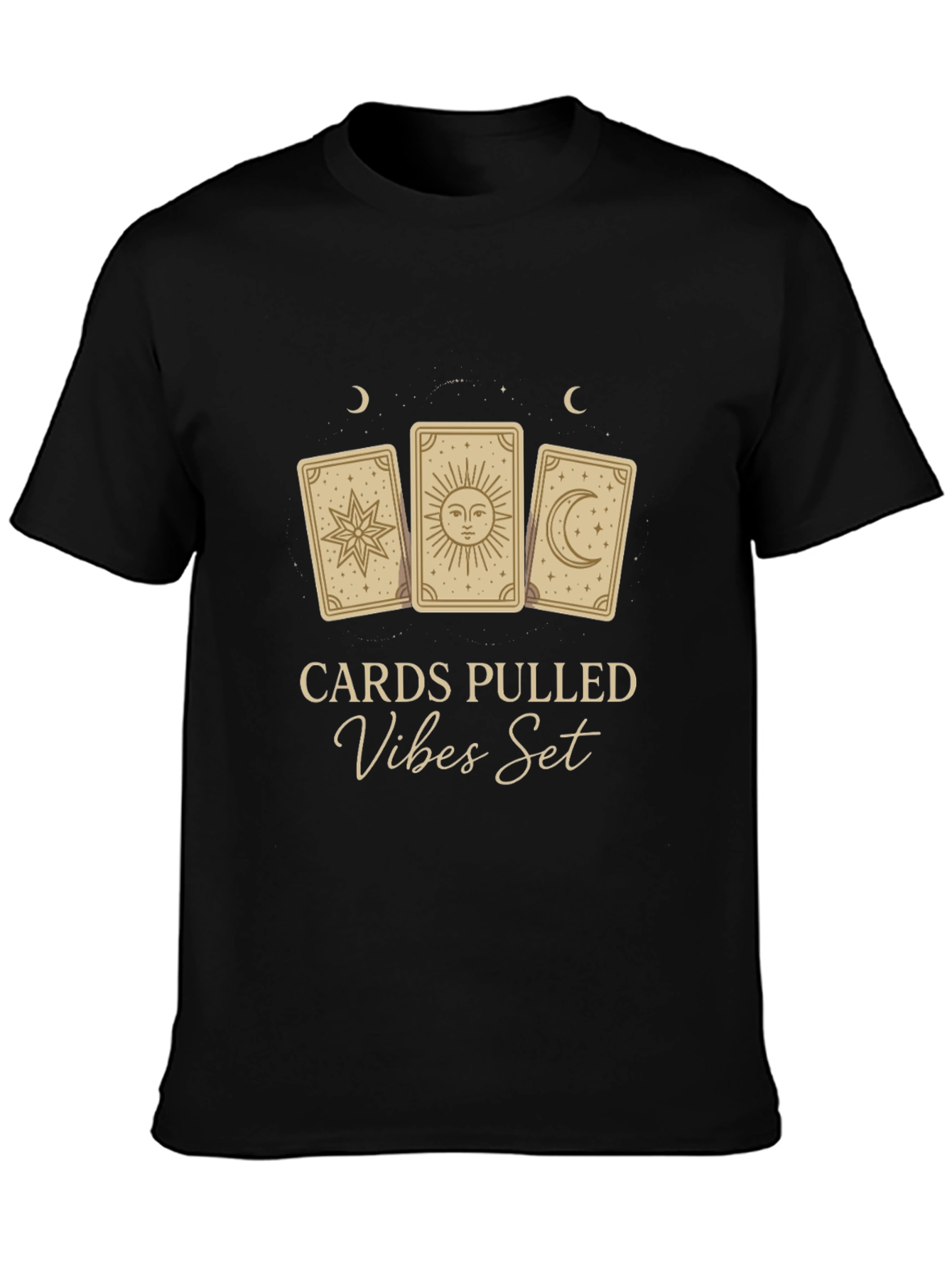 Tarot Cards Pulled Vibes Set Graphic T-Shirt