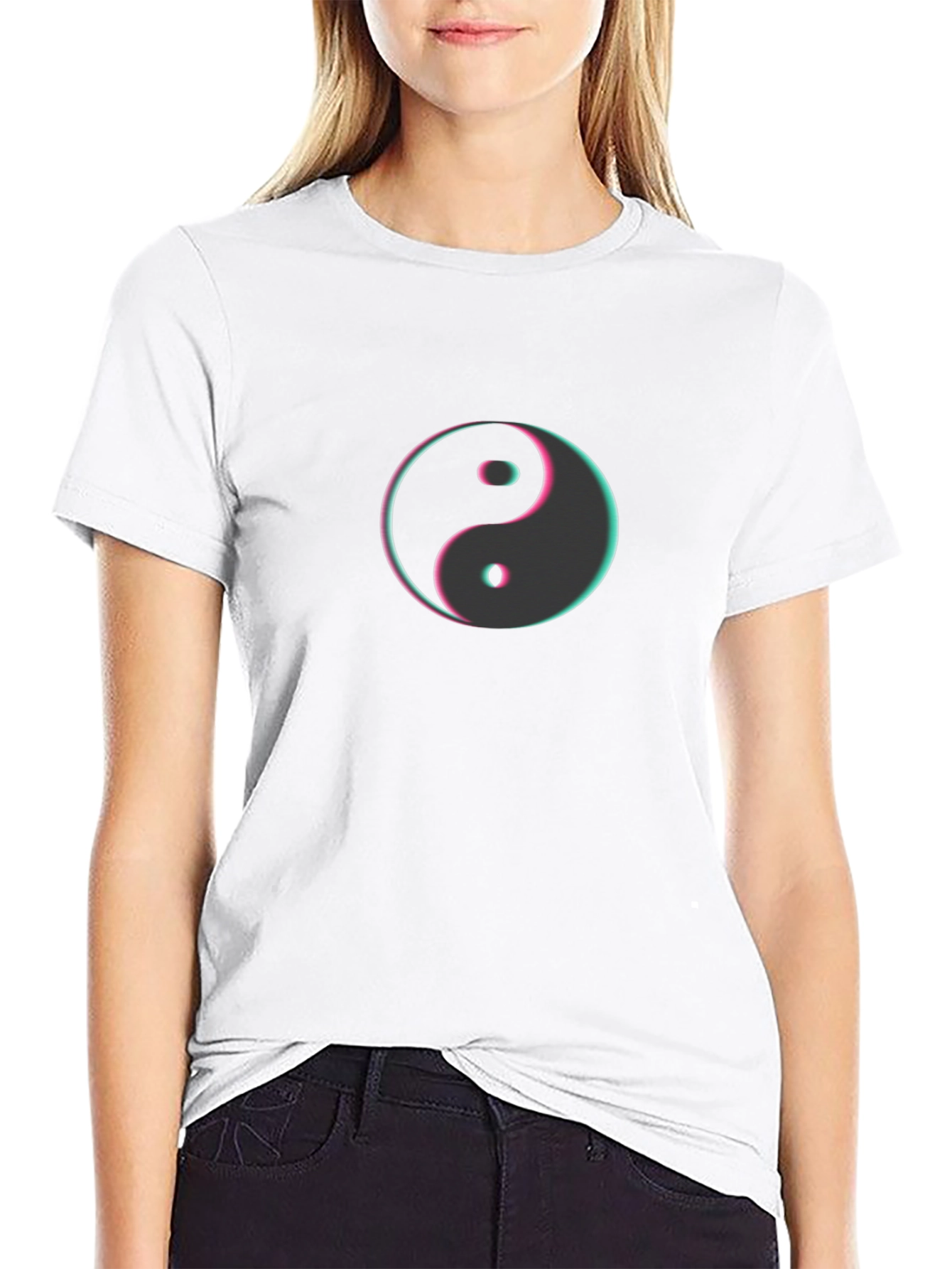 Yin Yang Graphic Tee - Stylish Comfort