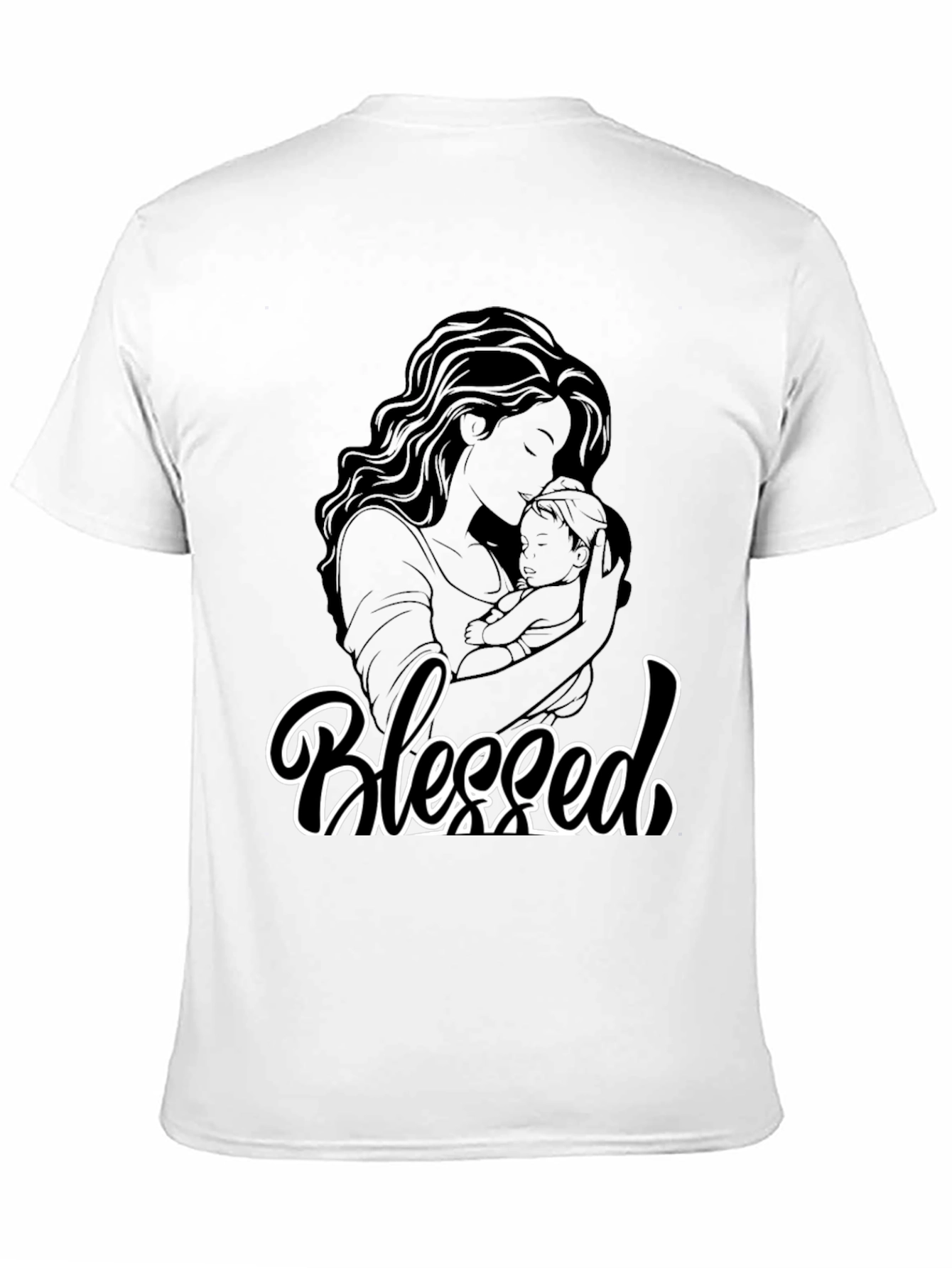 Blessed Mother & Child Graphic Tee