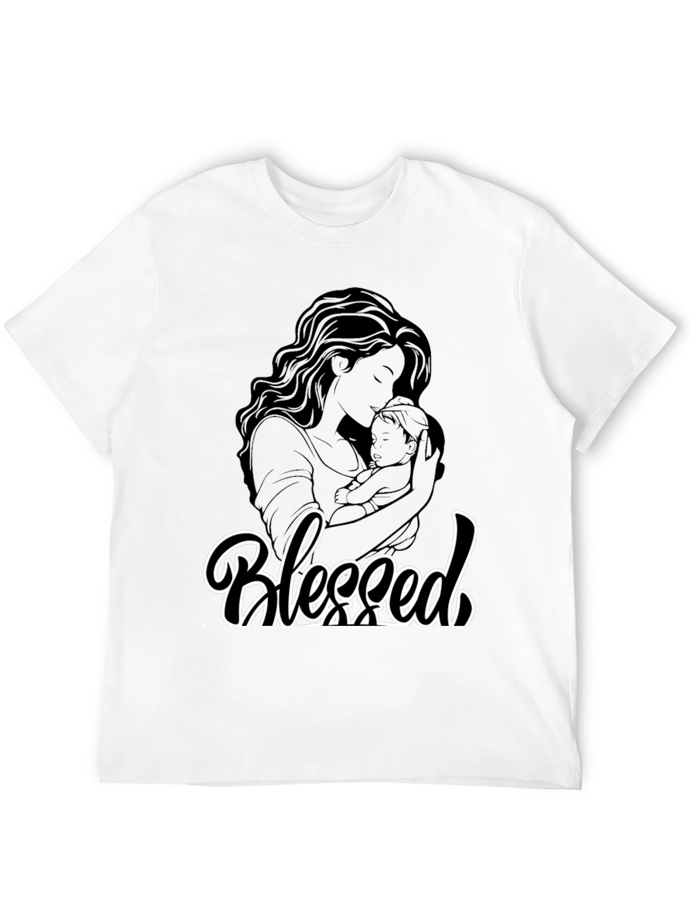 Blessed Mother & Child Graphic Tee