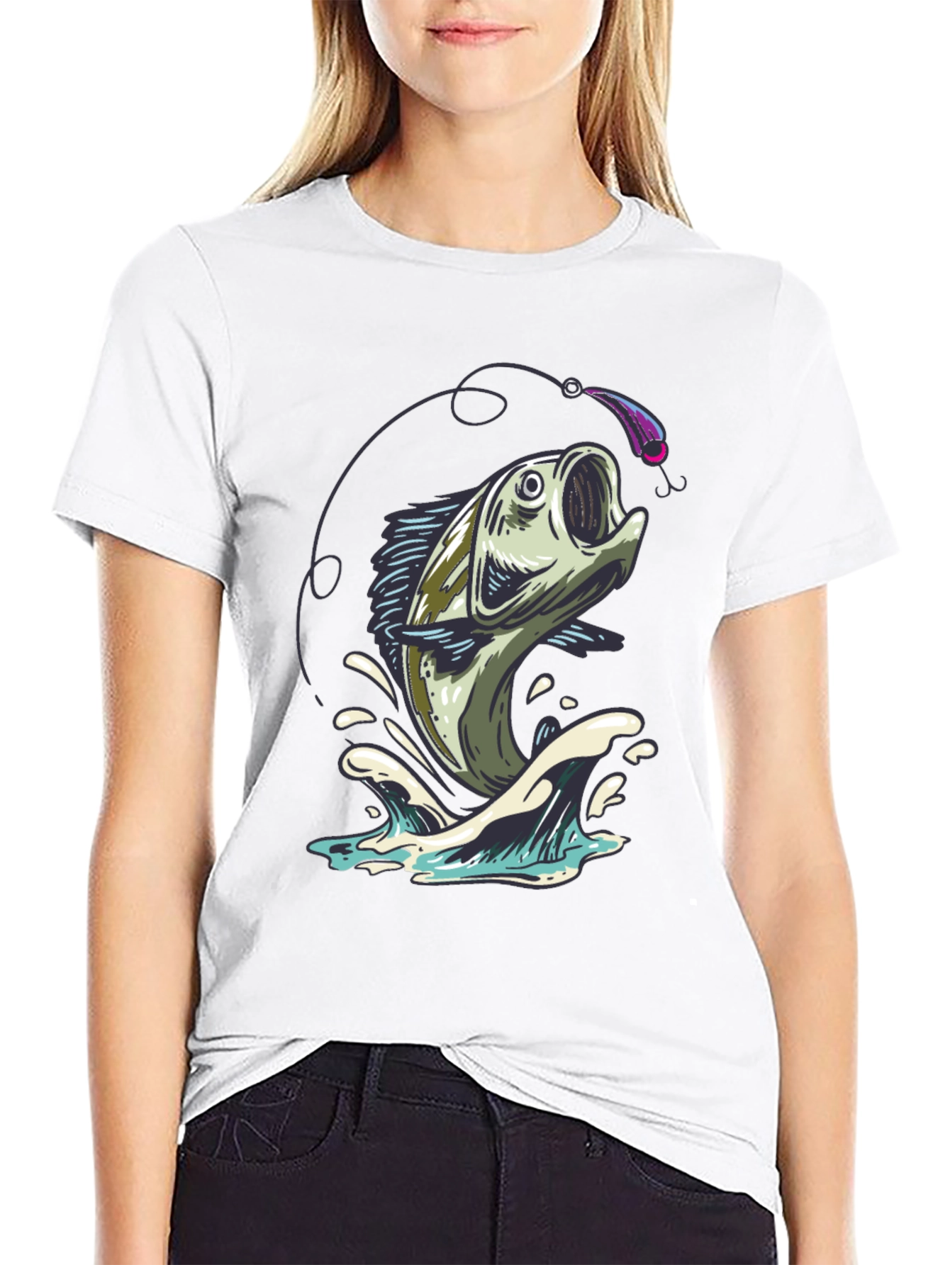 Fishing T-Shirt: Catch of the Day Graphic Tee