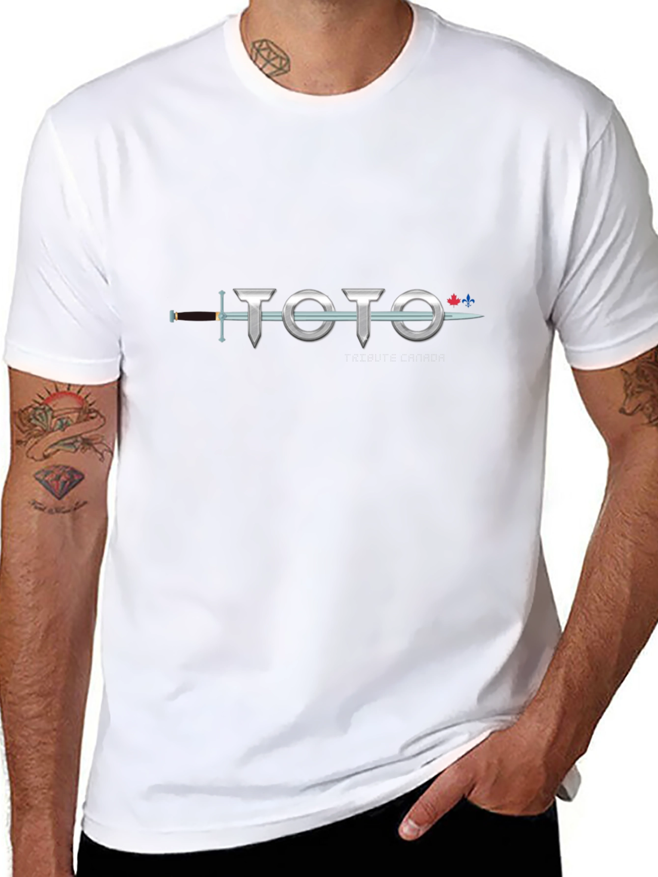 Toto Sword Logo Black T-Shirt