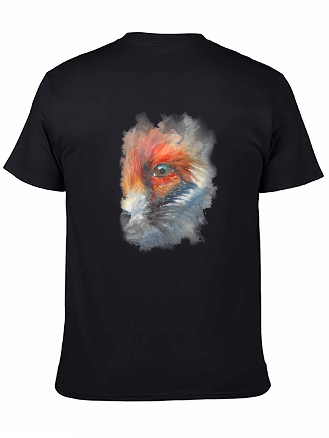 Fox Eye Graphic Black T-Shirt