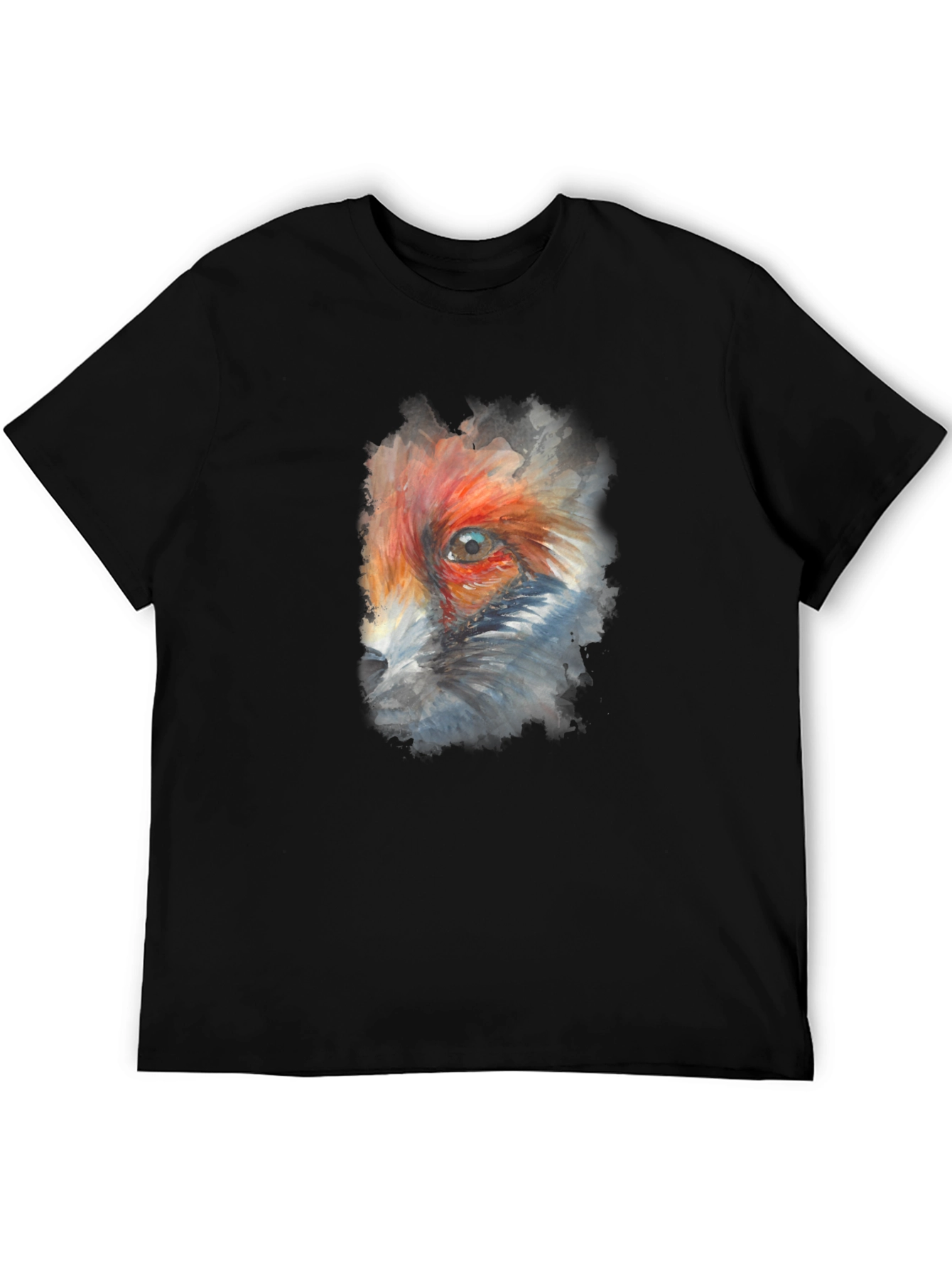 Fox Eye Graphic Black T-Shirt