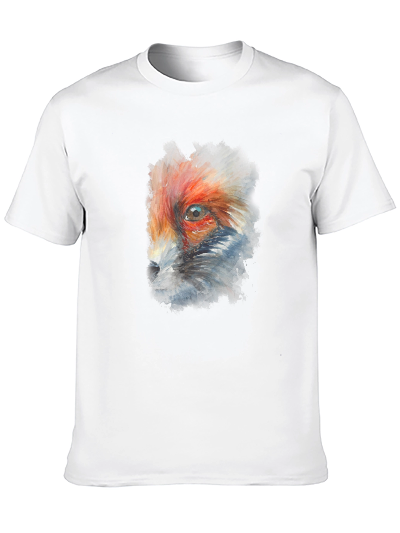 Fox Eye Graphic Black T-Shirt