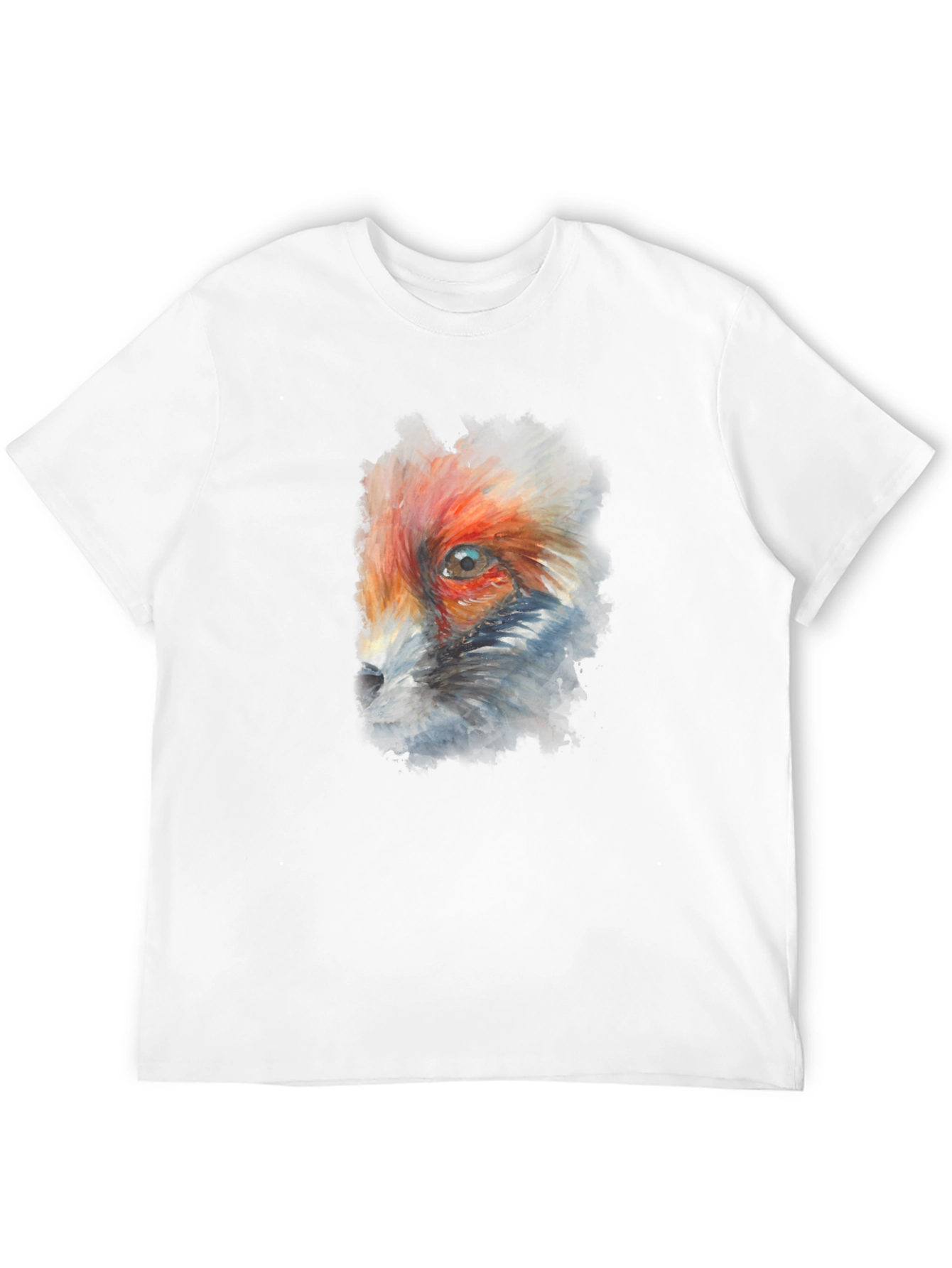 Fox Eye Graphic Black T-Shirt