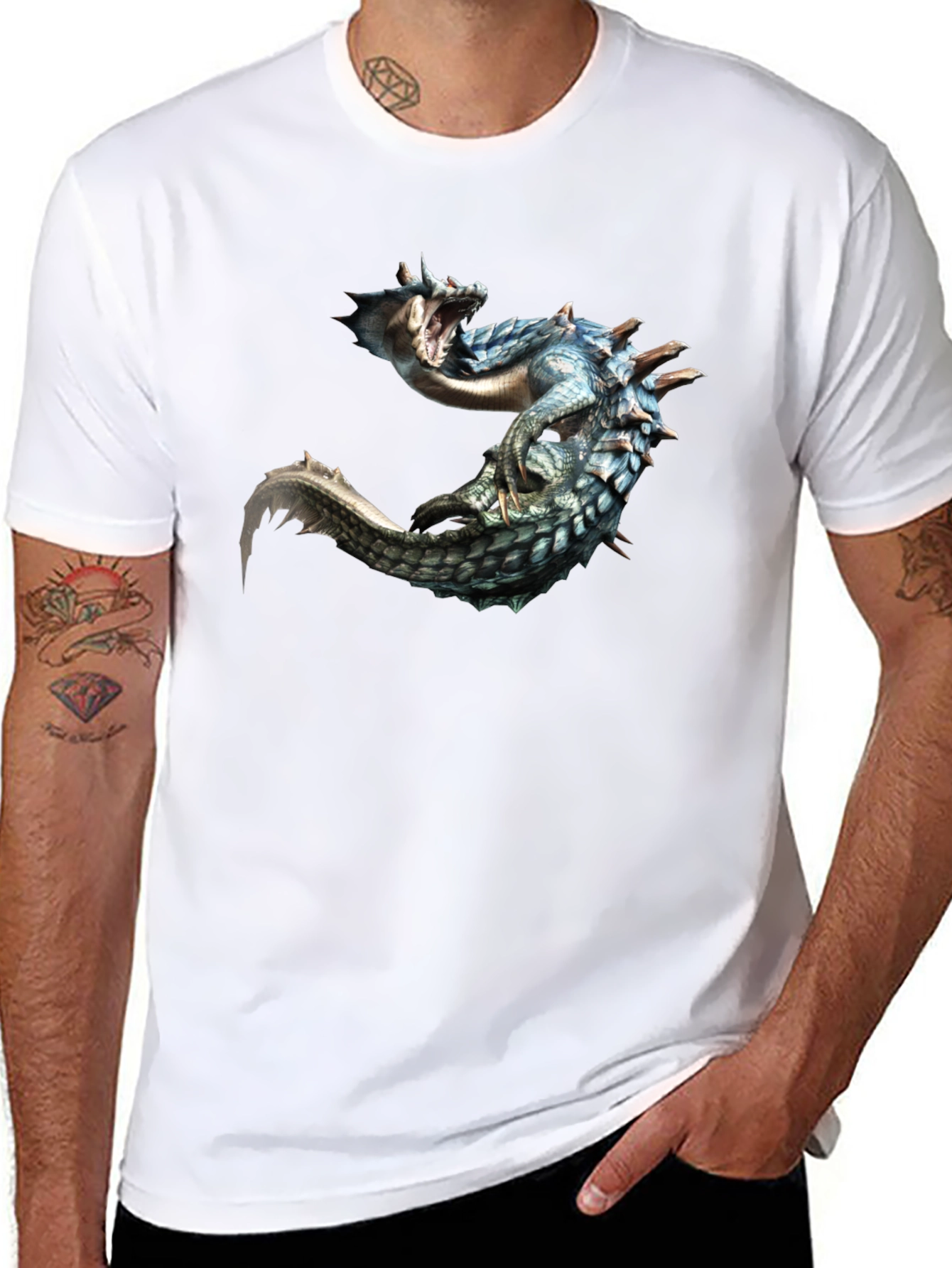 Monster Hunter Lagiacrus Graphic T-Shirt