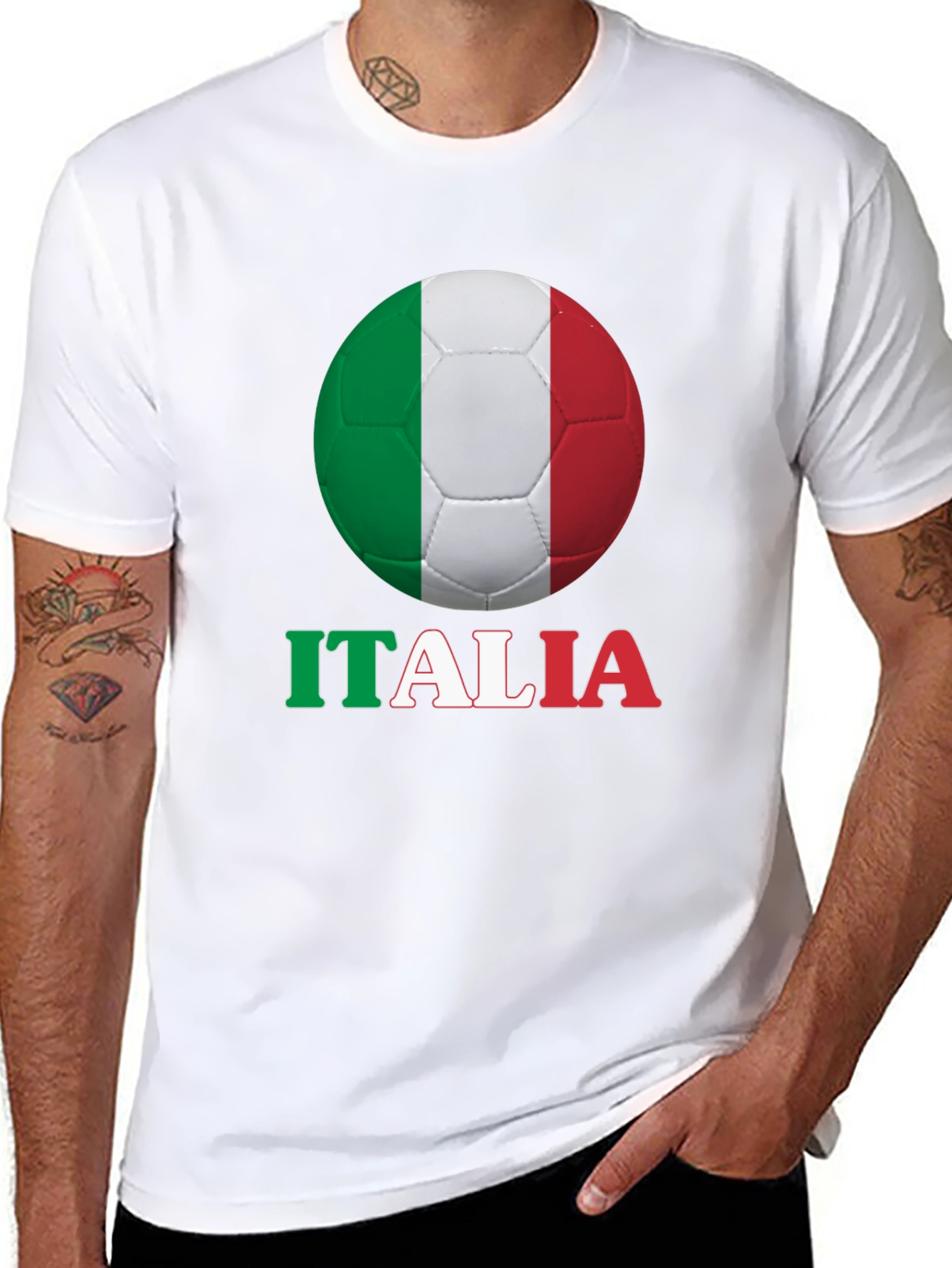 Italy Soccer Ball T-Shirt