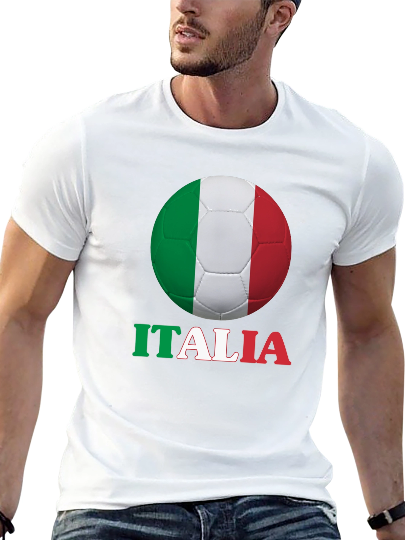 Italy Soccer Ball T-Shirt