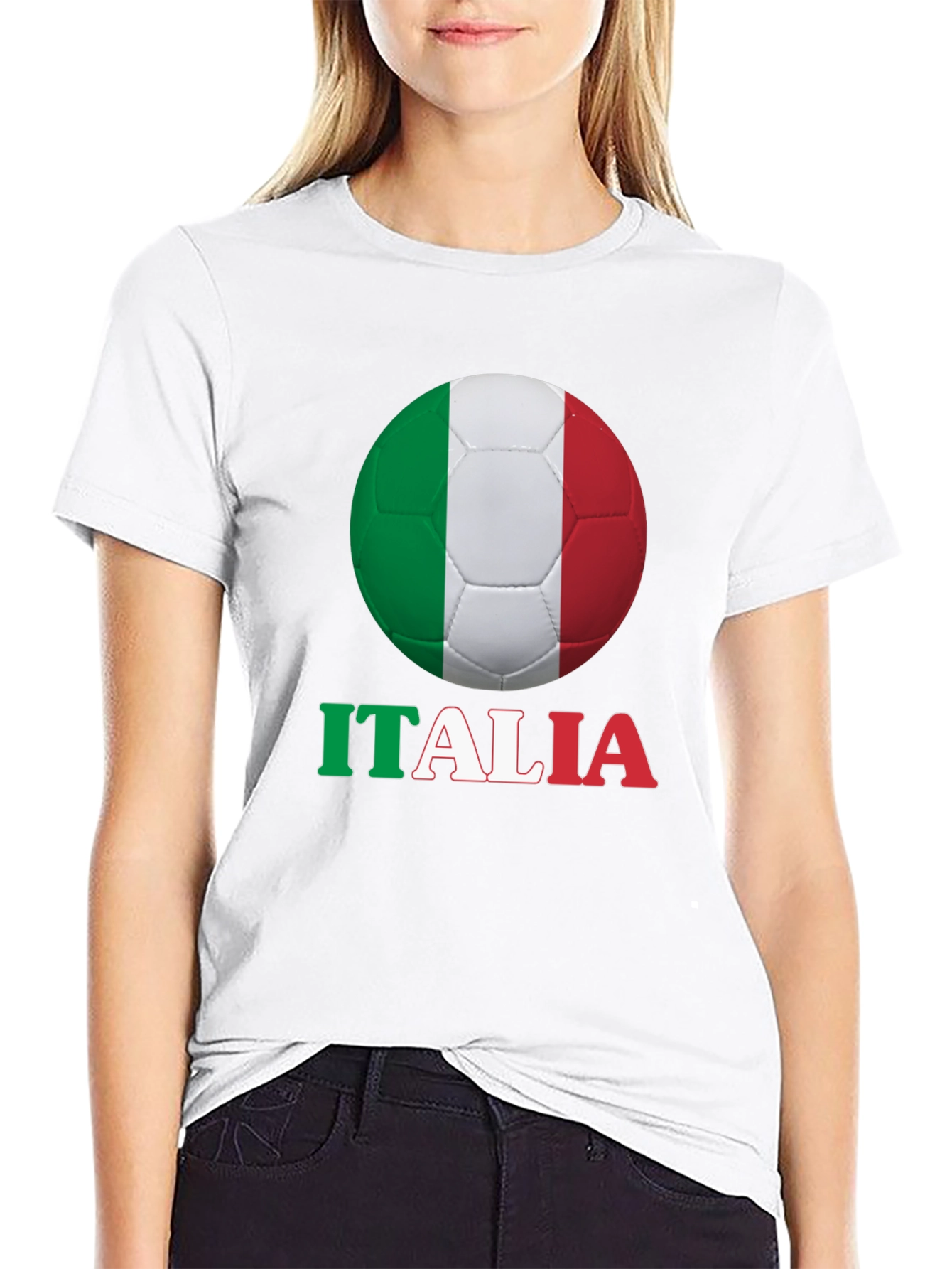 Italy Soccer Ball T-Shirt