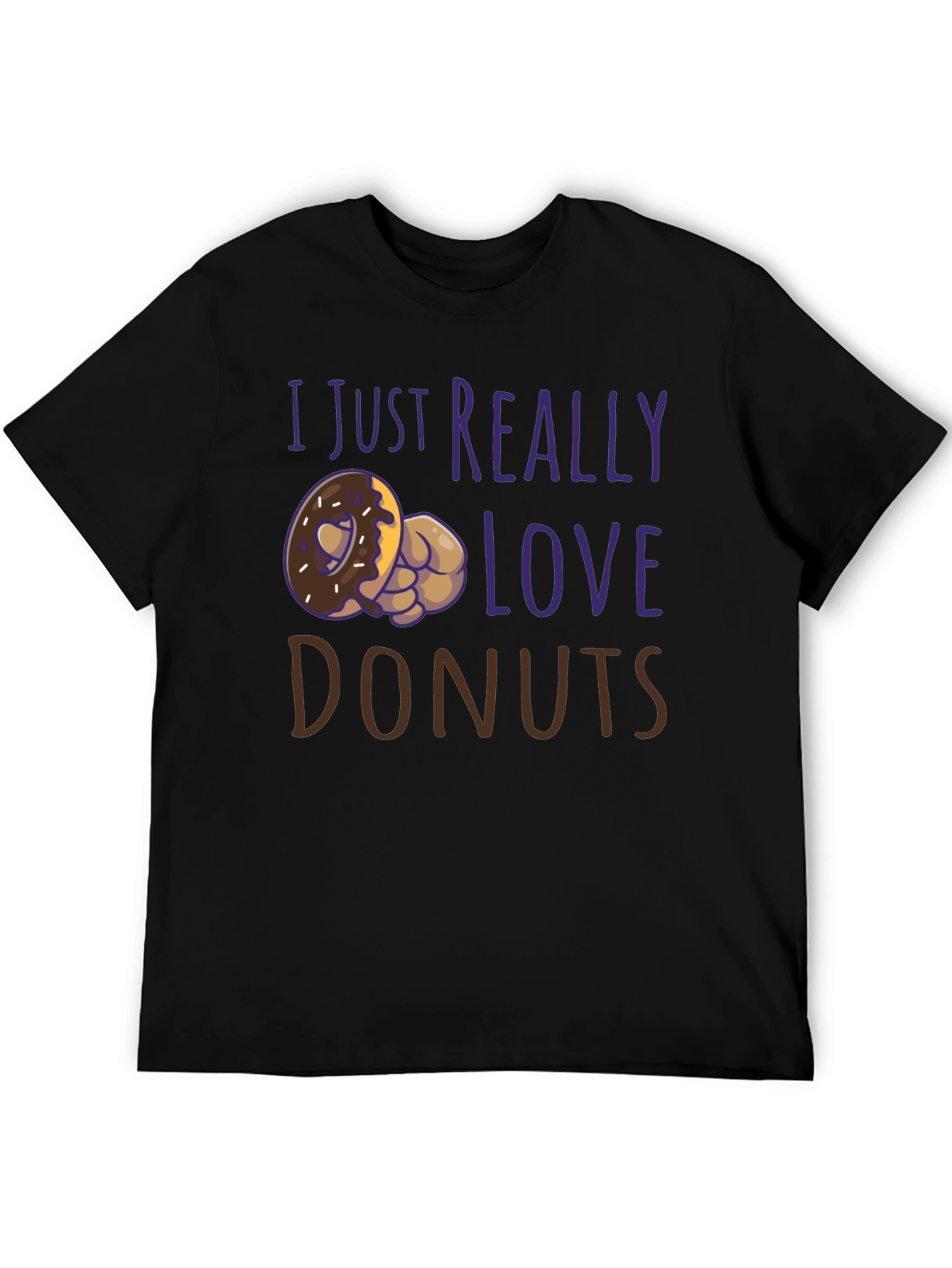 I Love Donuts Graphic T-Shirt