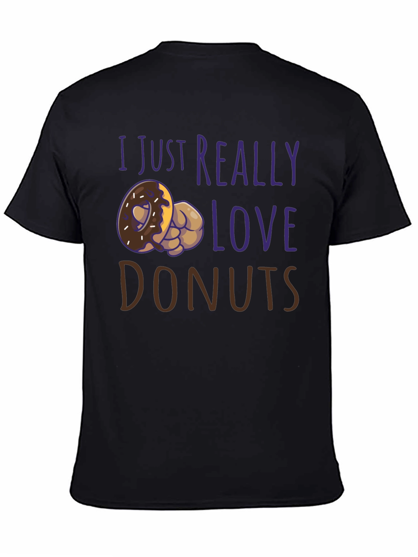 I Love Donuts Graphic T-Shirt