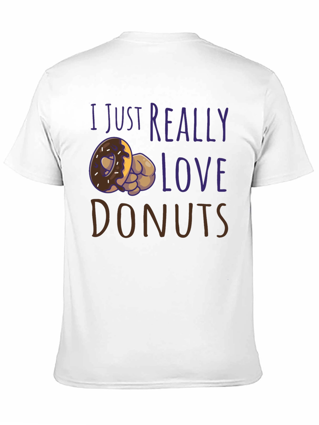 I Love Donuts Graphic T-Shirt
