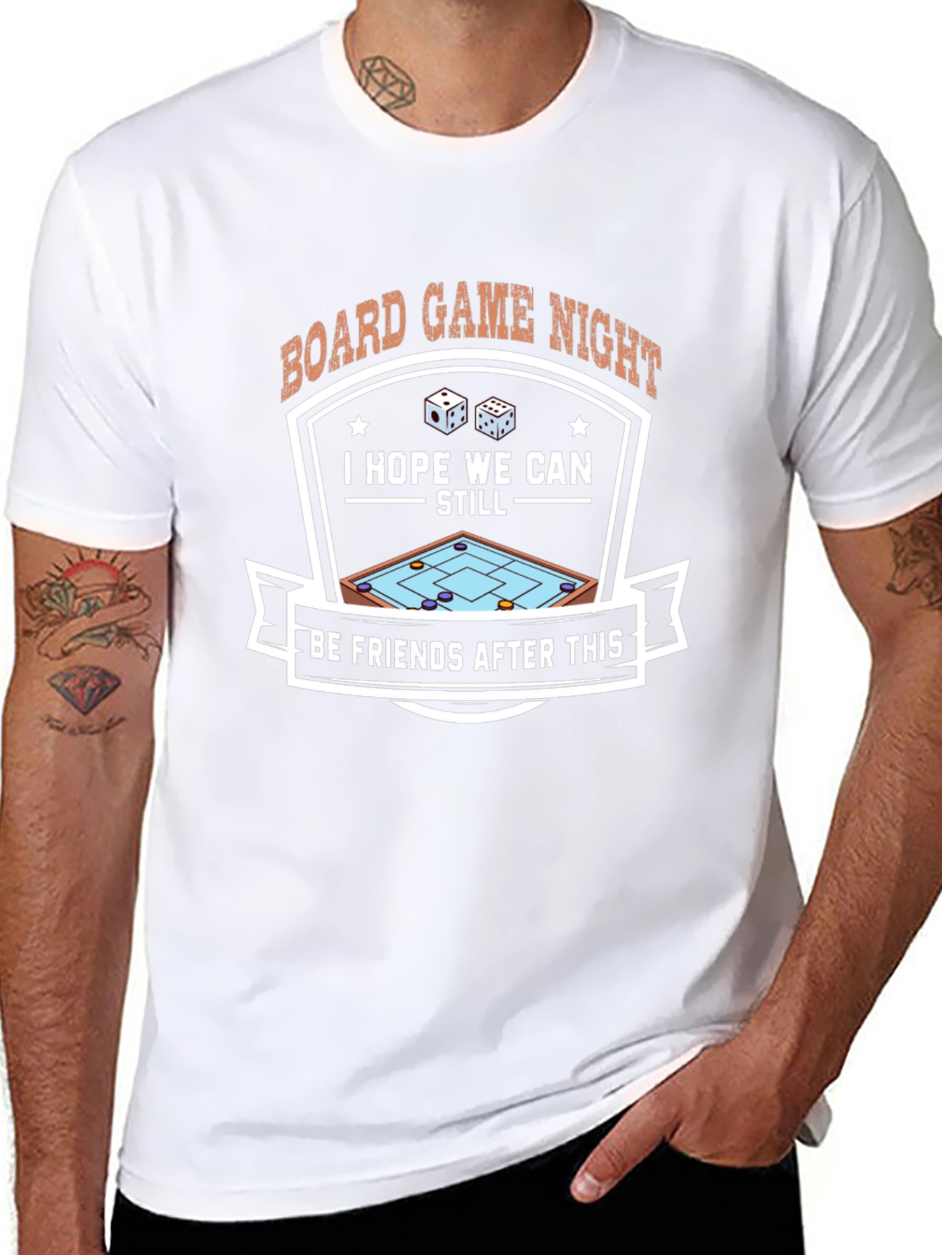 Board Game Night Friends T-Shirt