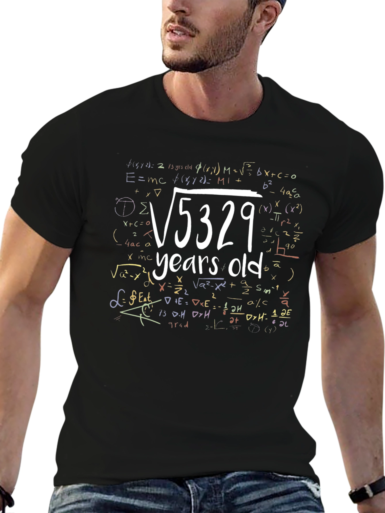Funny Math Equation Birthday Age T-Shirt